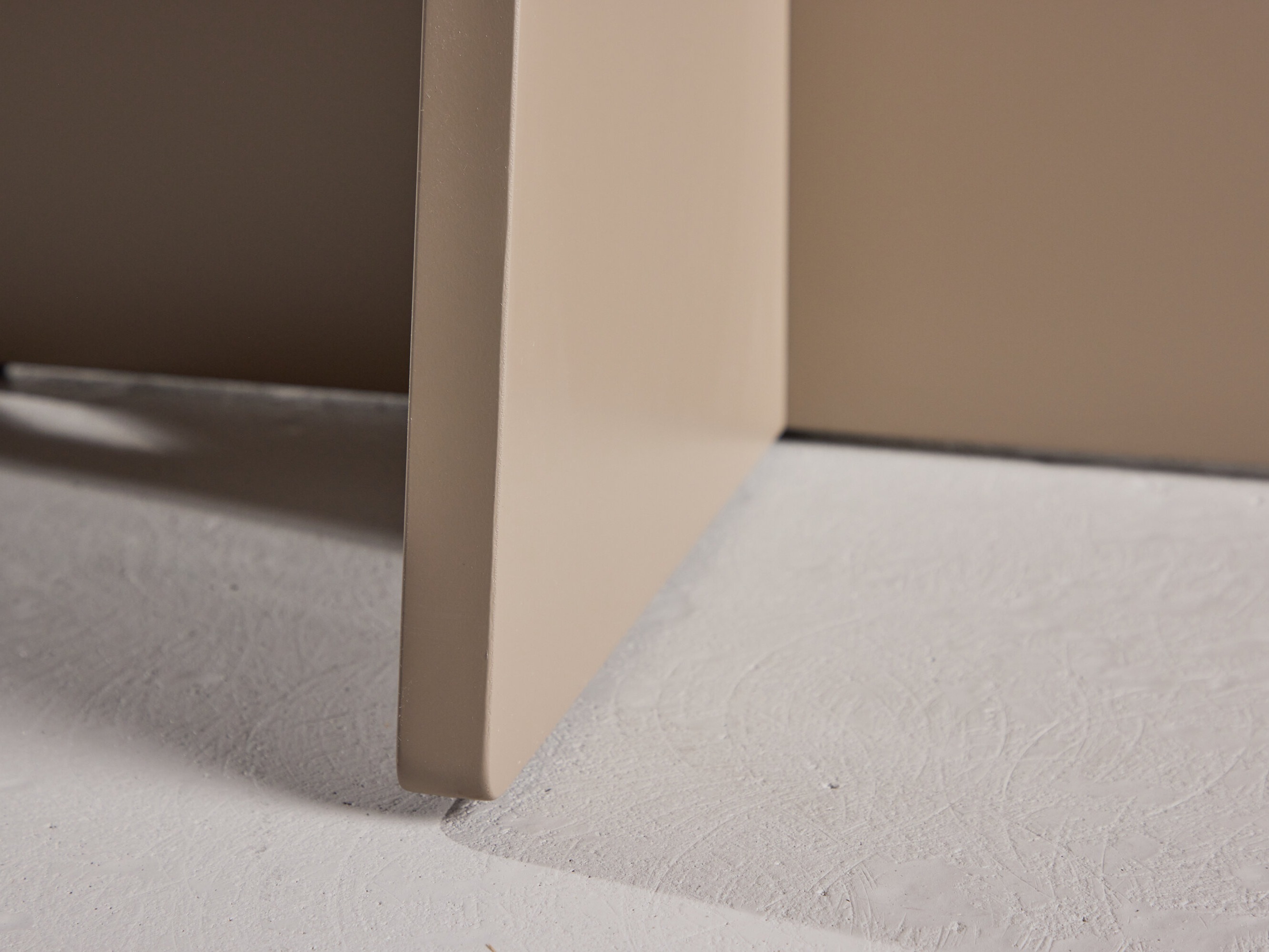 Borð Dallas 4451 (Hvítur marmari + Beige)