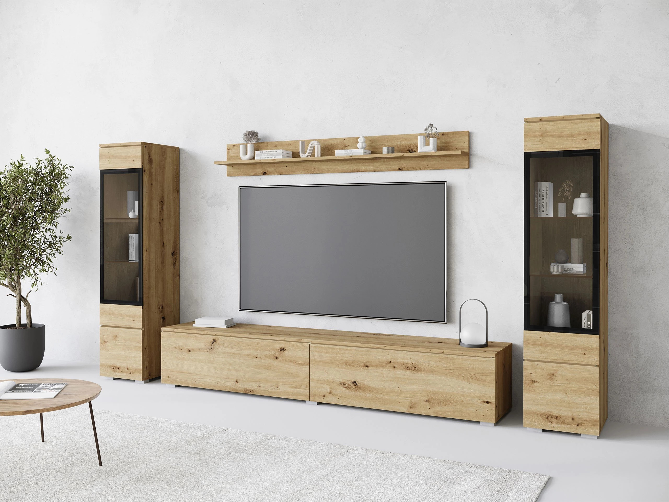 Stofusett Mirfivo 101 (Artisan-eik)