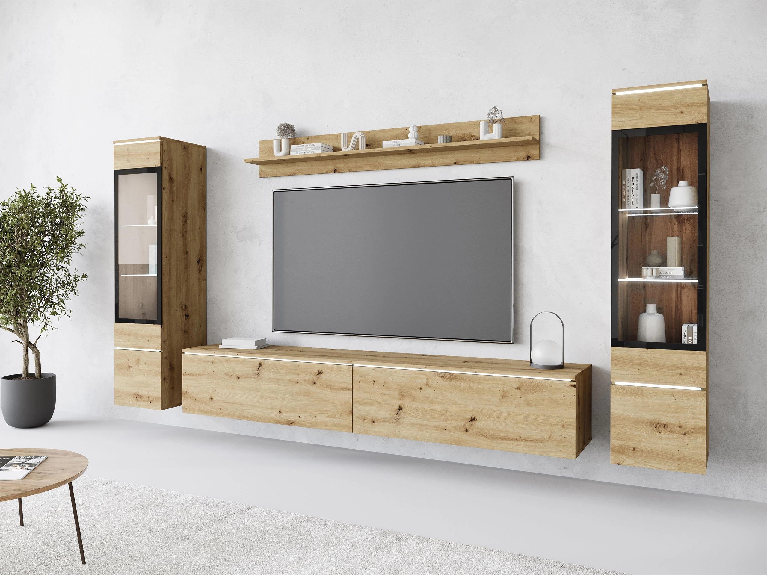 Stofusett Mirfivo 101 (Artisan-eik)