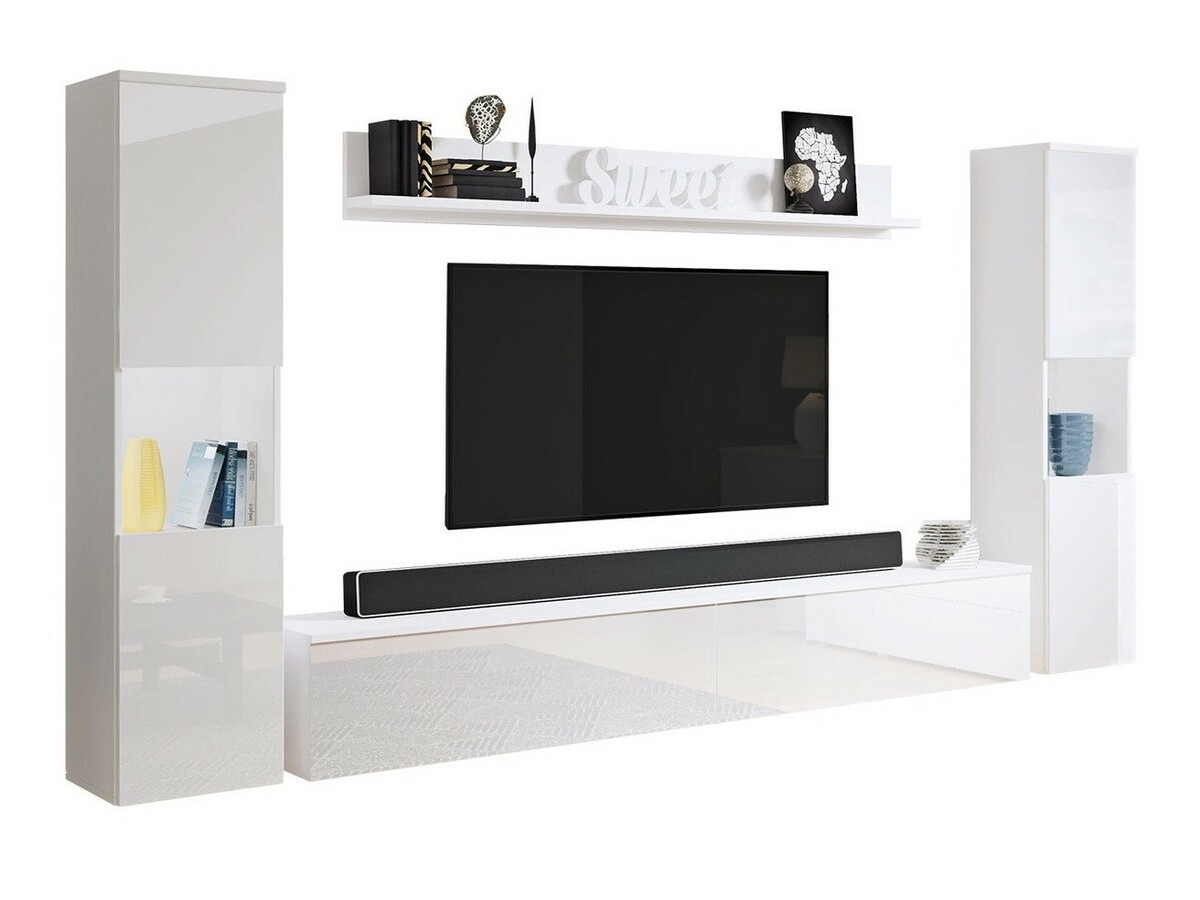 Stofusett Sarasota 131 (Hvítur + Hvítt háglans)