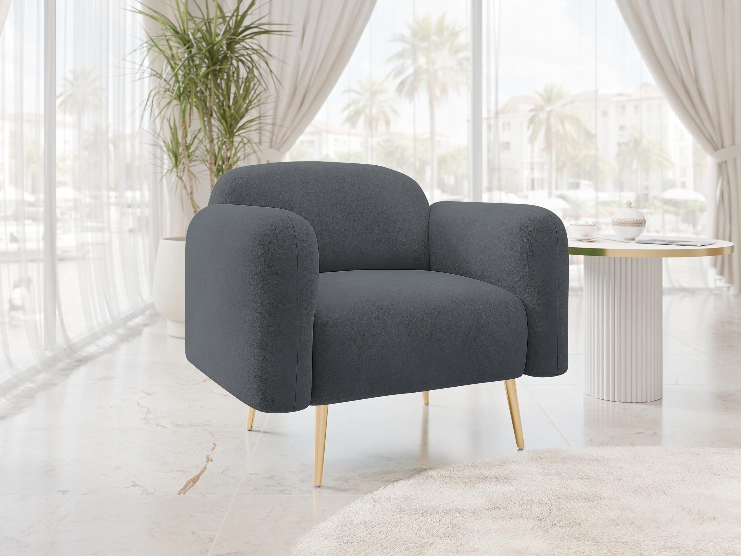 Hægindastóll Comfivo Beatitudo I (Uttario Velvet 2970)