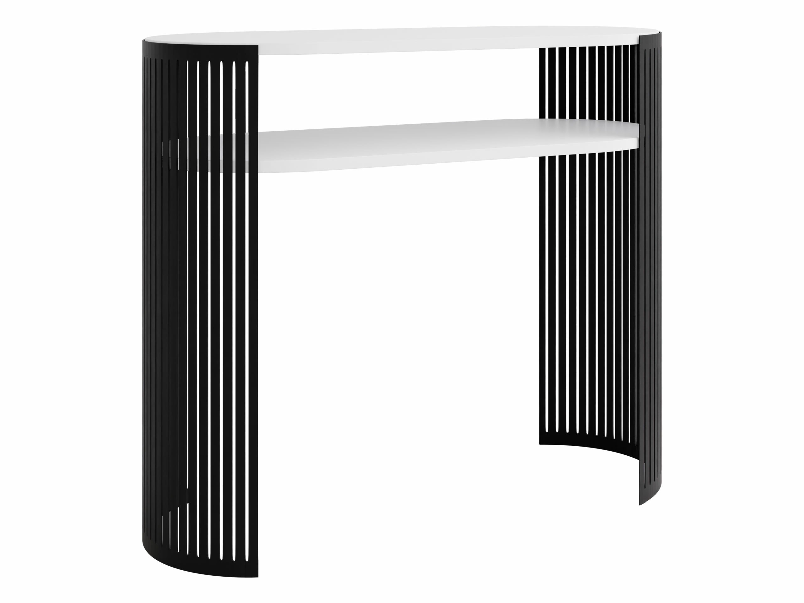 Console borð Civer (Svartur + Hvítur)