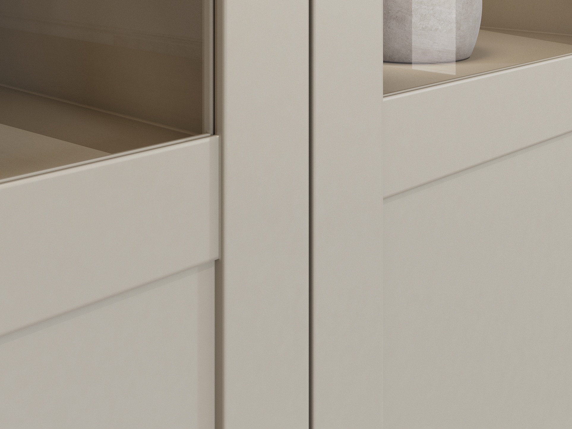 Bókahilla Tolnue 102 (Ljósbeige + Eik)