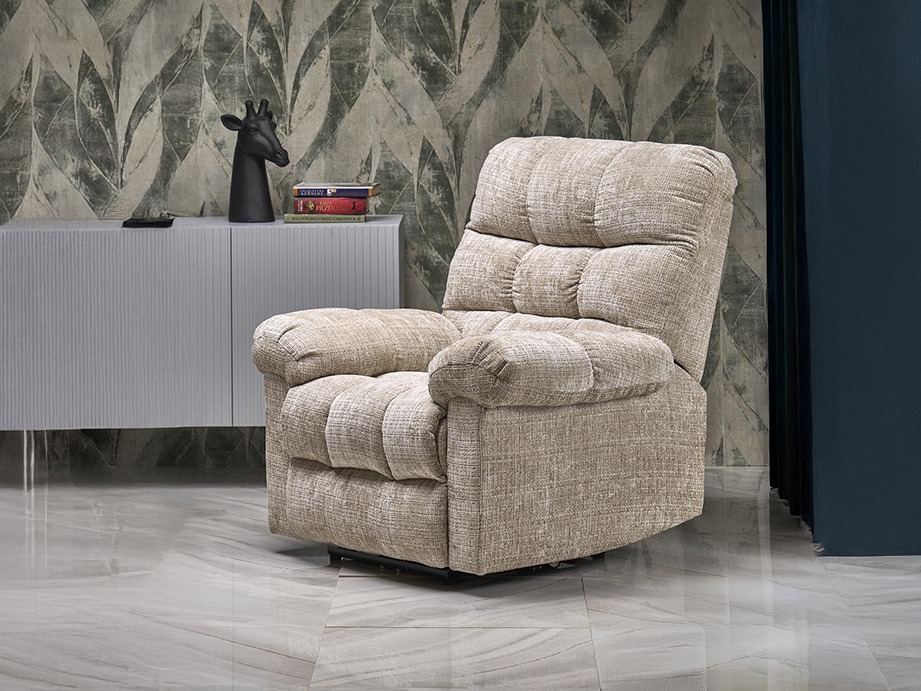 Stillanlegur hægindastóll Houston 2080 (Beige)