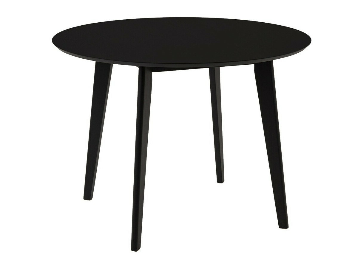 Borðstofusett Norsica 992 (Svartur)