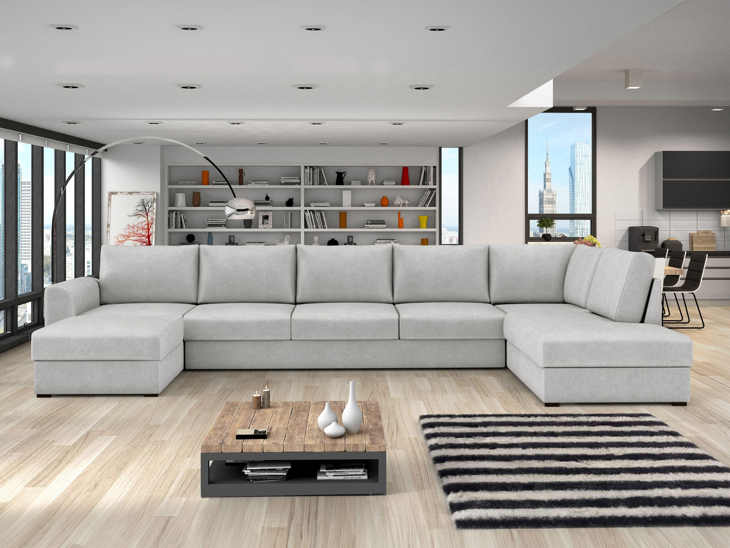 Horn­sófi Comfivo Flumen III (Zoya 01)