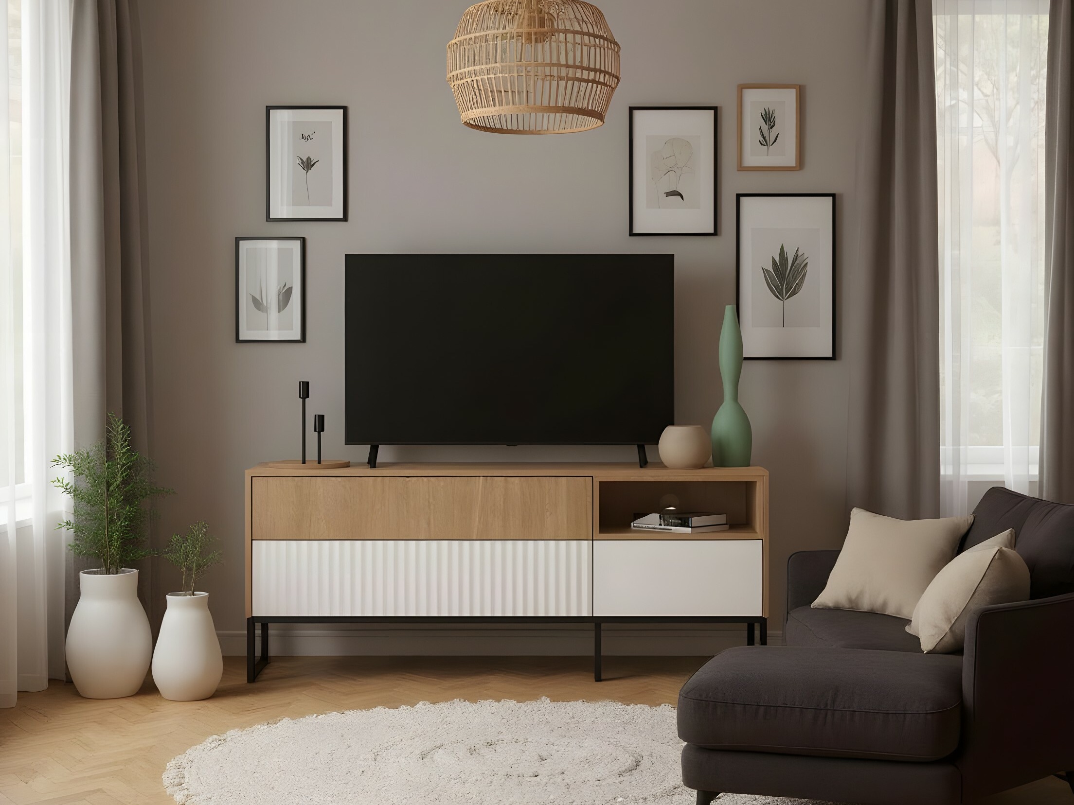 Sjónvarpsskápur Balbenu 103