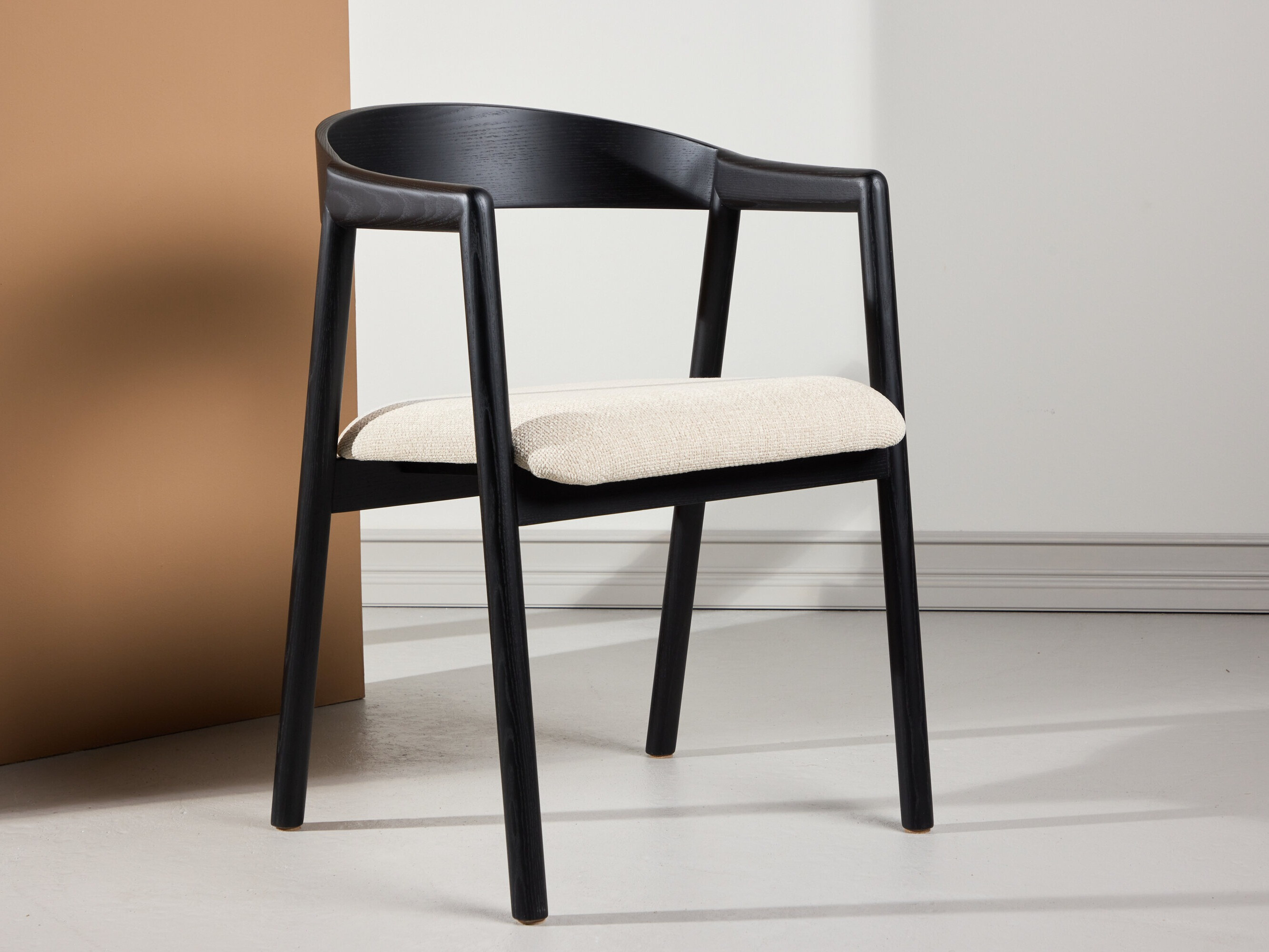 Stóll Dallas 4939 (Svartur + Beige)