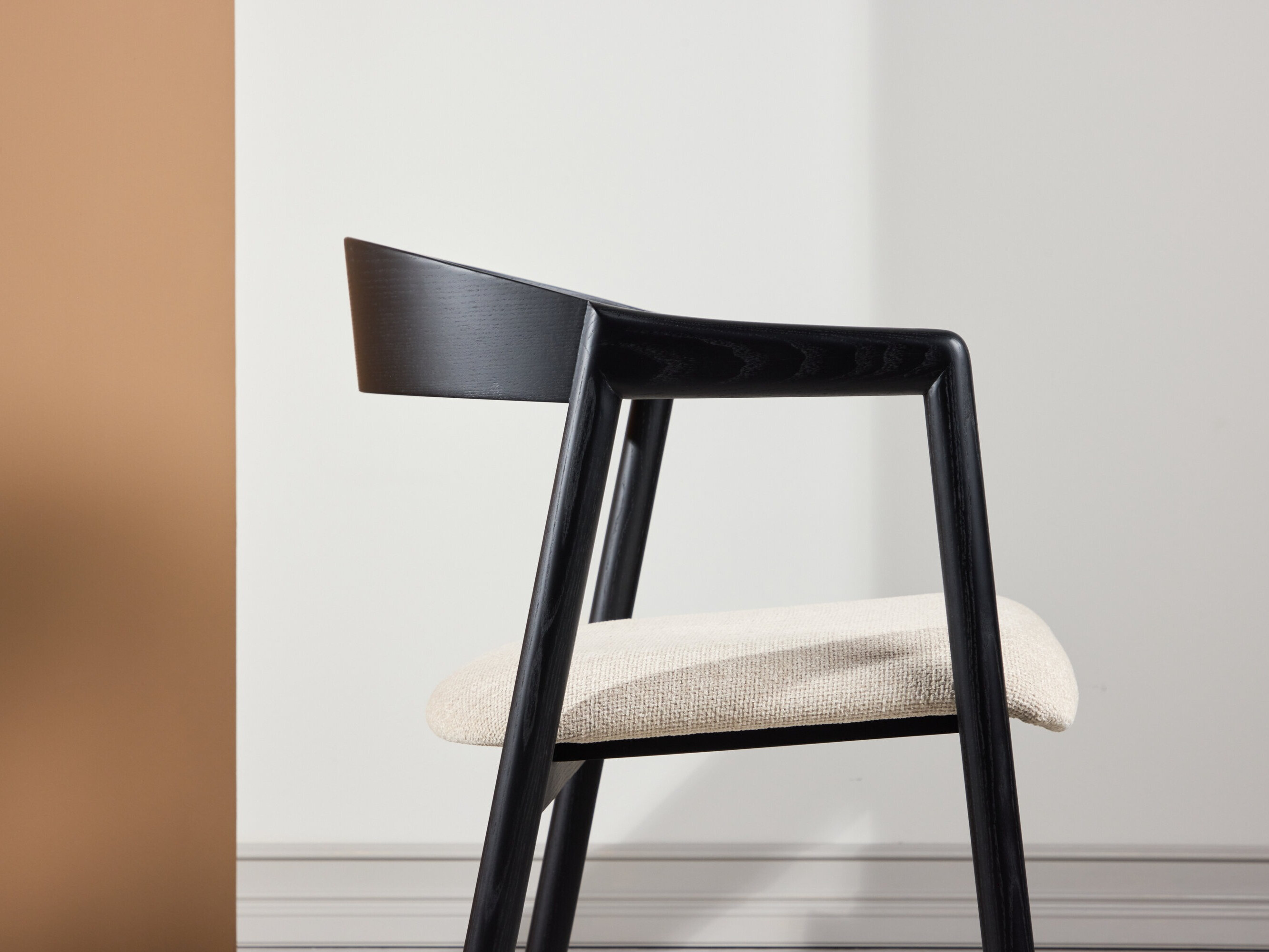 Stóll Dallas 4939 (Svartur + Beige)
