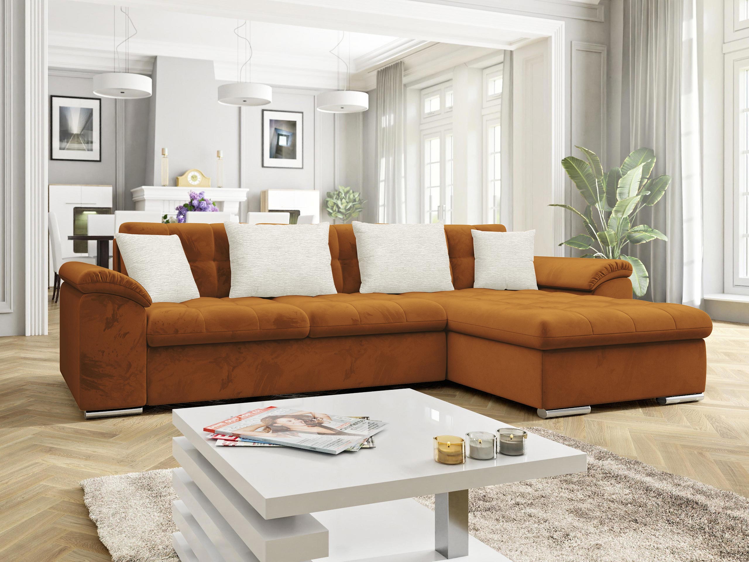 Horn­sófi Comfivo Mica II (Piano 21 + Mokka 03)