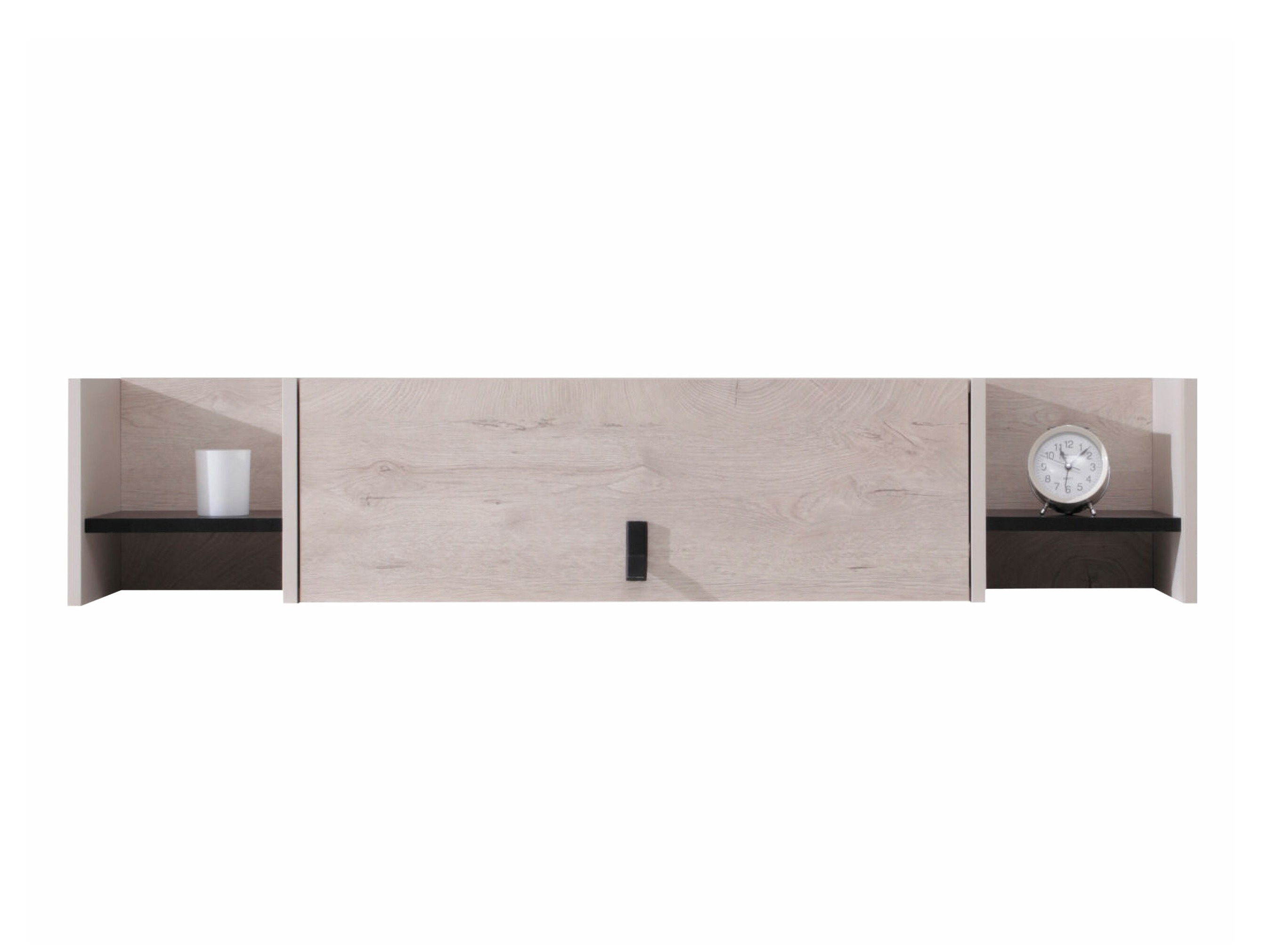 Vegghillur Camteso 110 (Svartur + Eik + Beige)