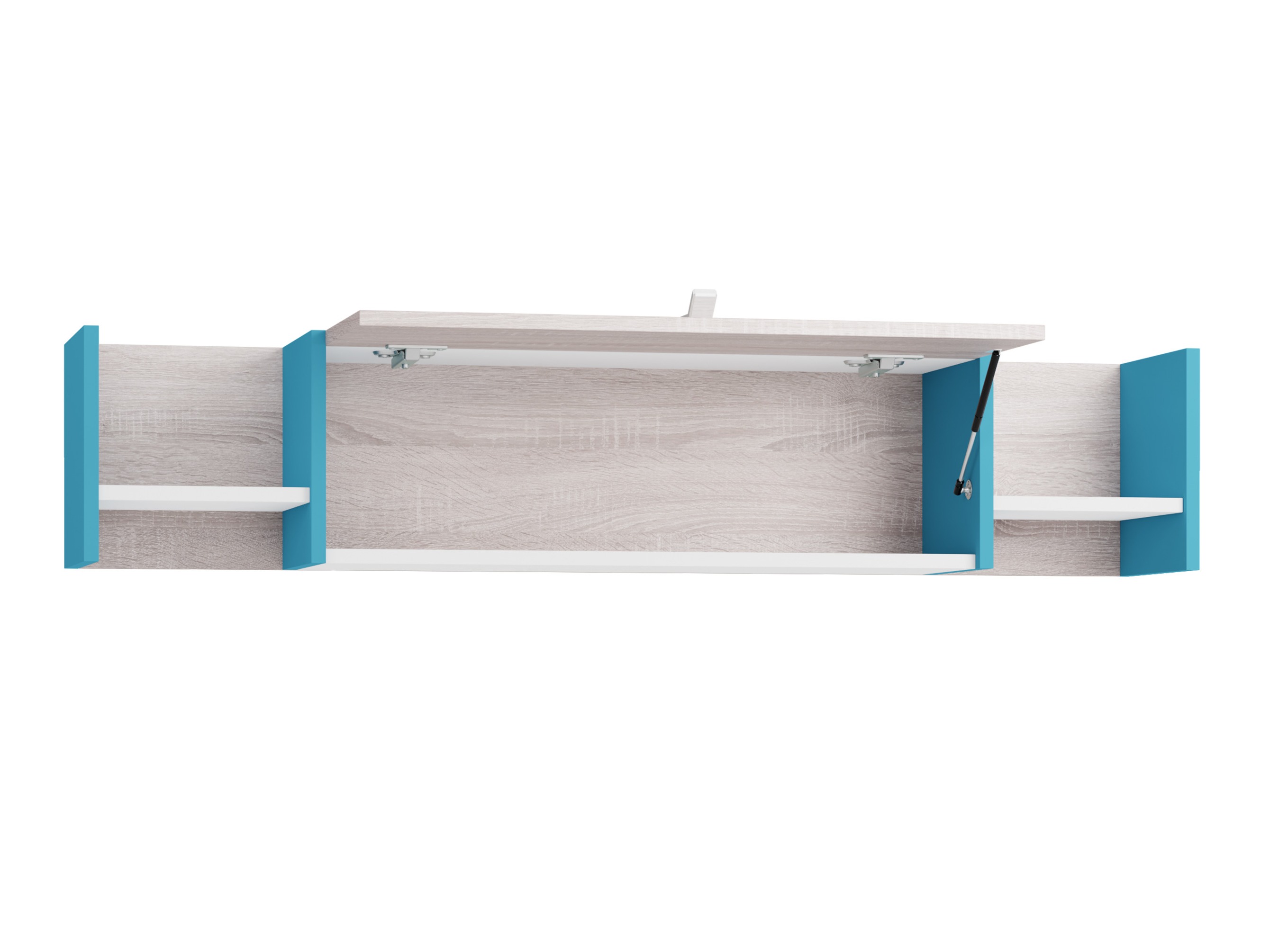 Vegghillur Camteso 110 (Svartur + Eik + Beige)