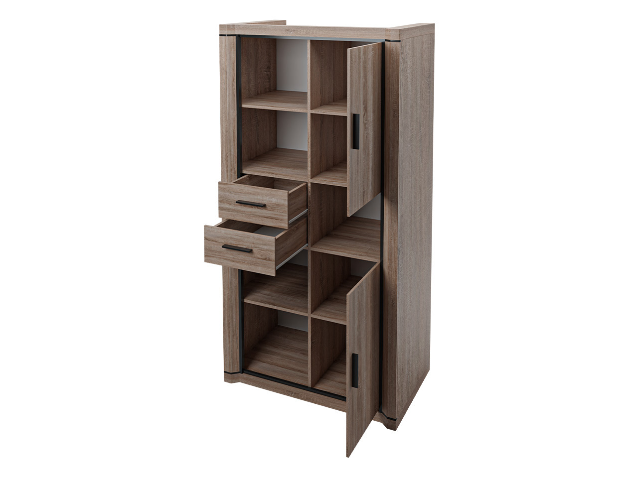 Stofusett Lorelie 124 (Truffla eik)