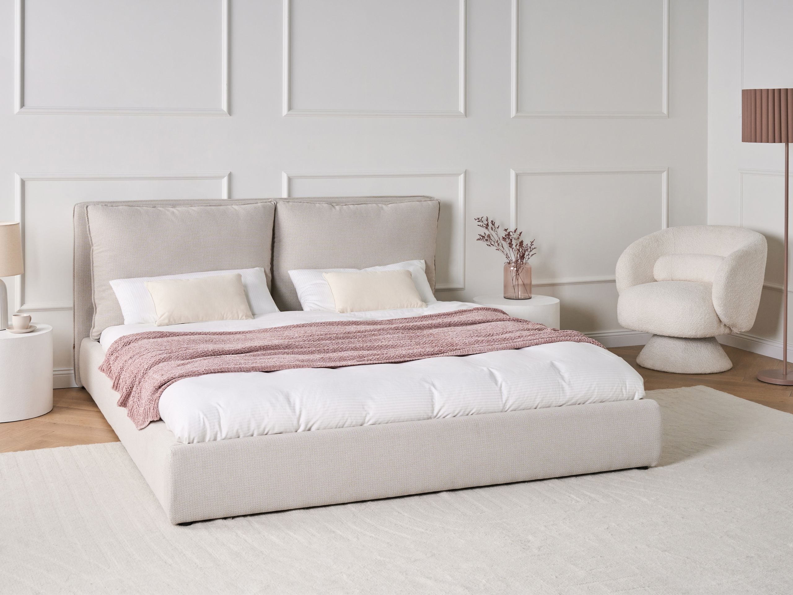 Rúm Berwyn 2877 (Beige)