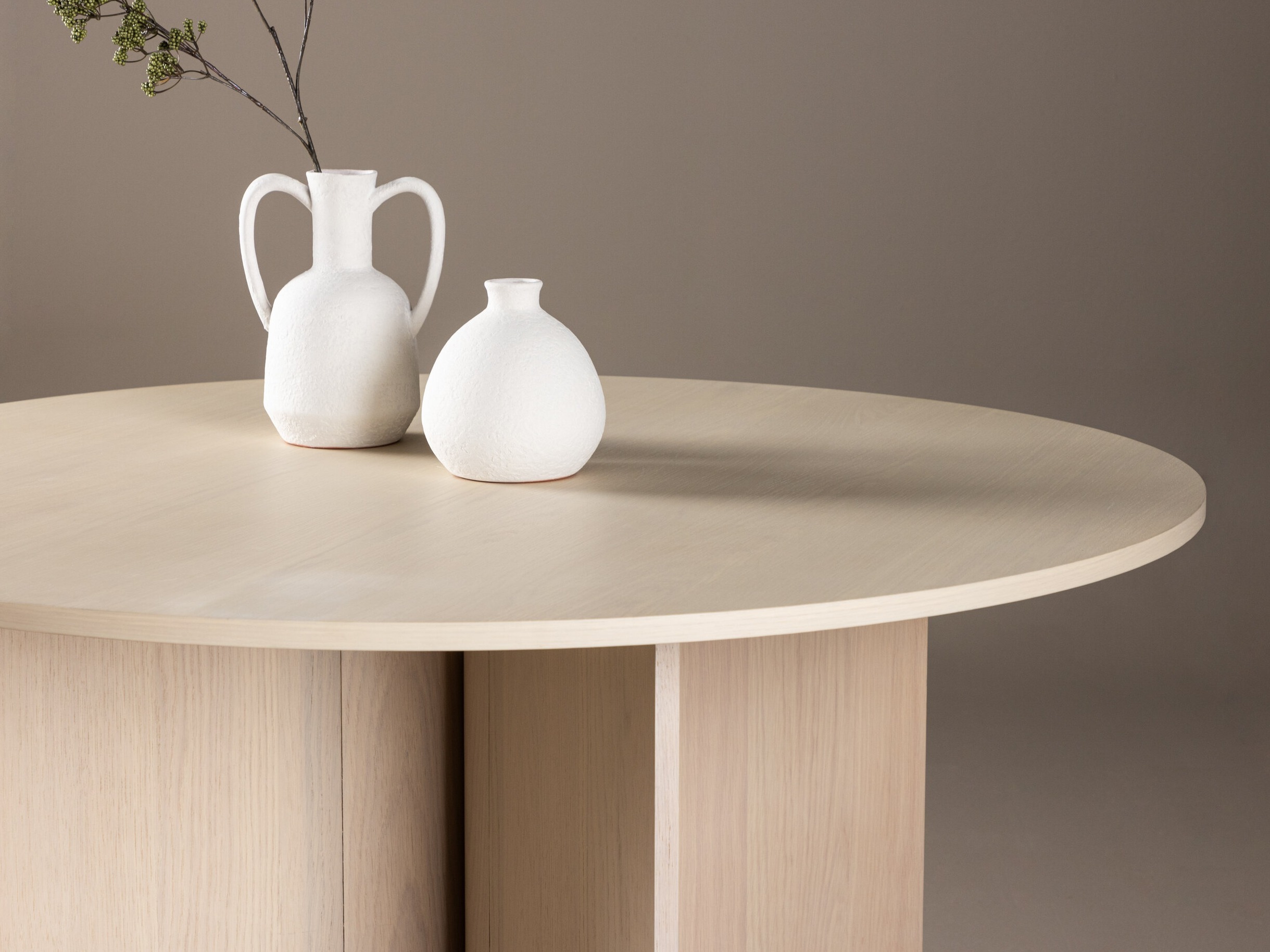 Borðstofusett Dallas 4986 (Ljós viður)
