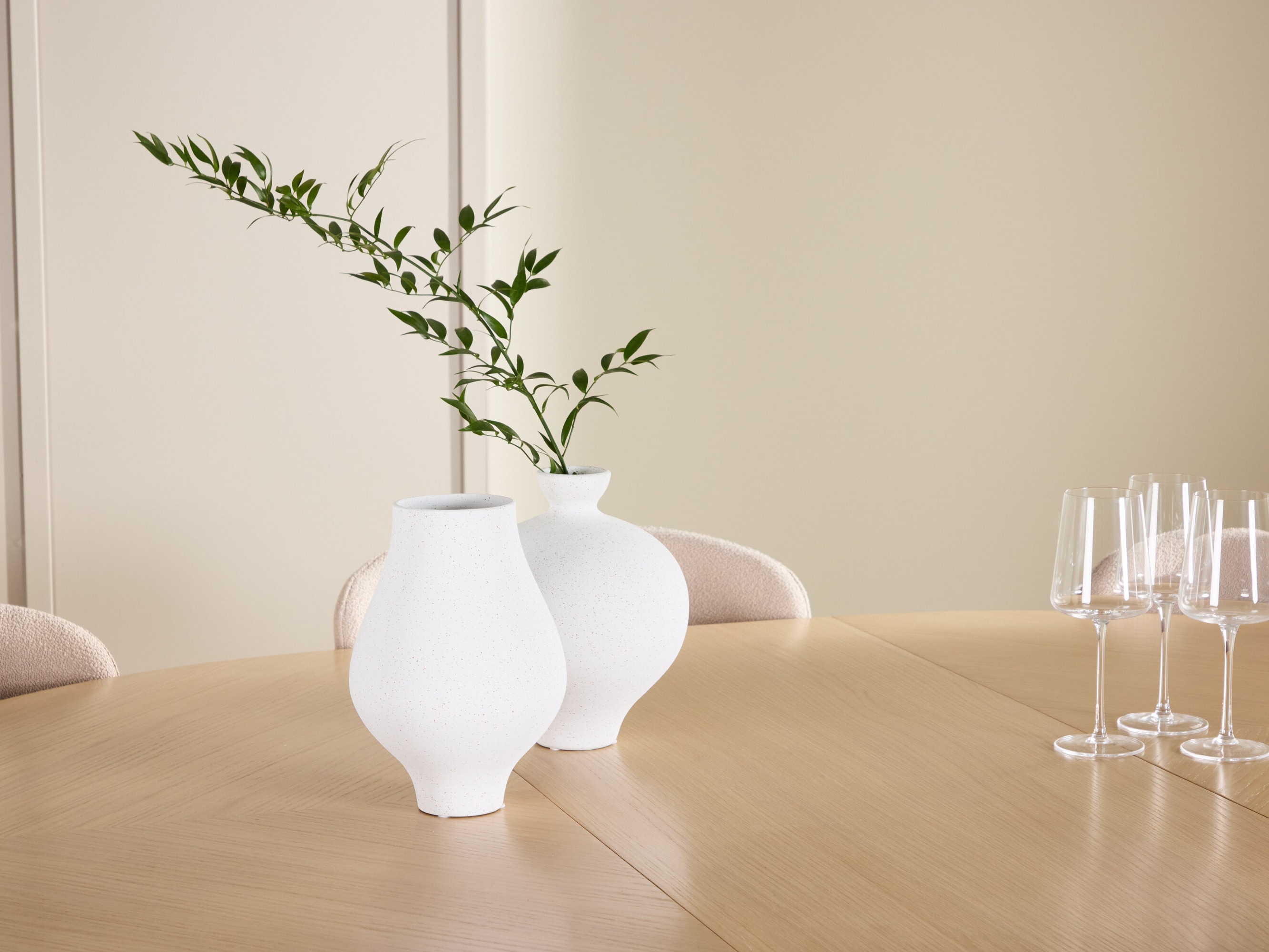 Borðstofusett Dallas 4989 (Eik)