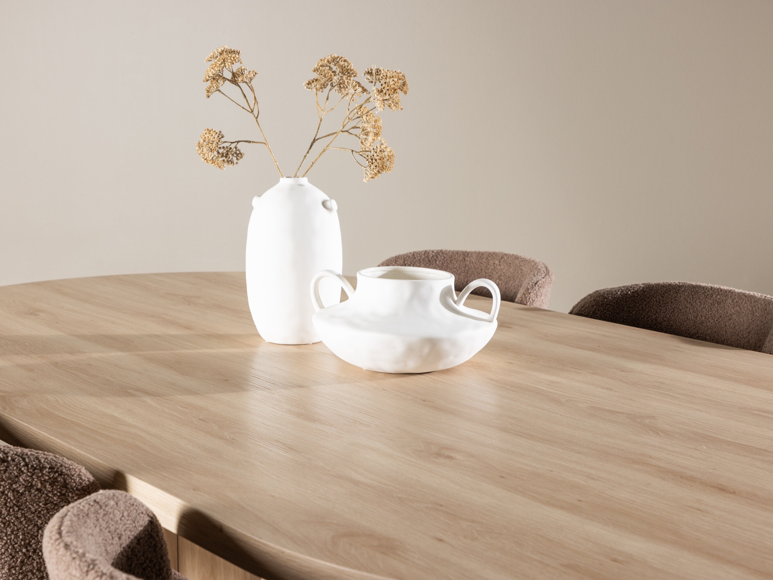 Borðstofusett Dallas 4990 (Brúnn)