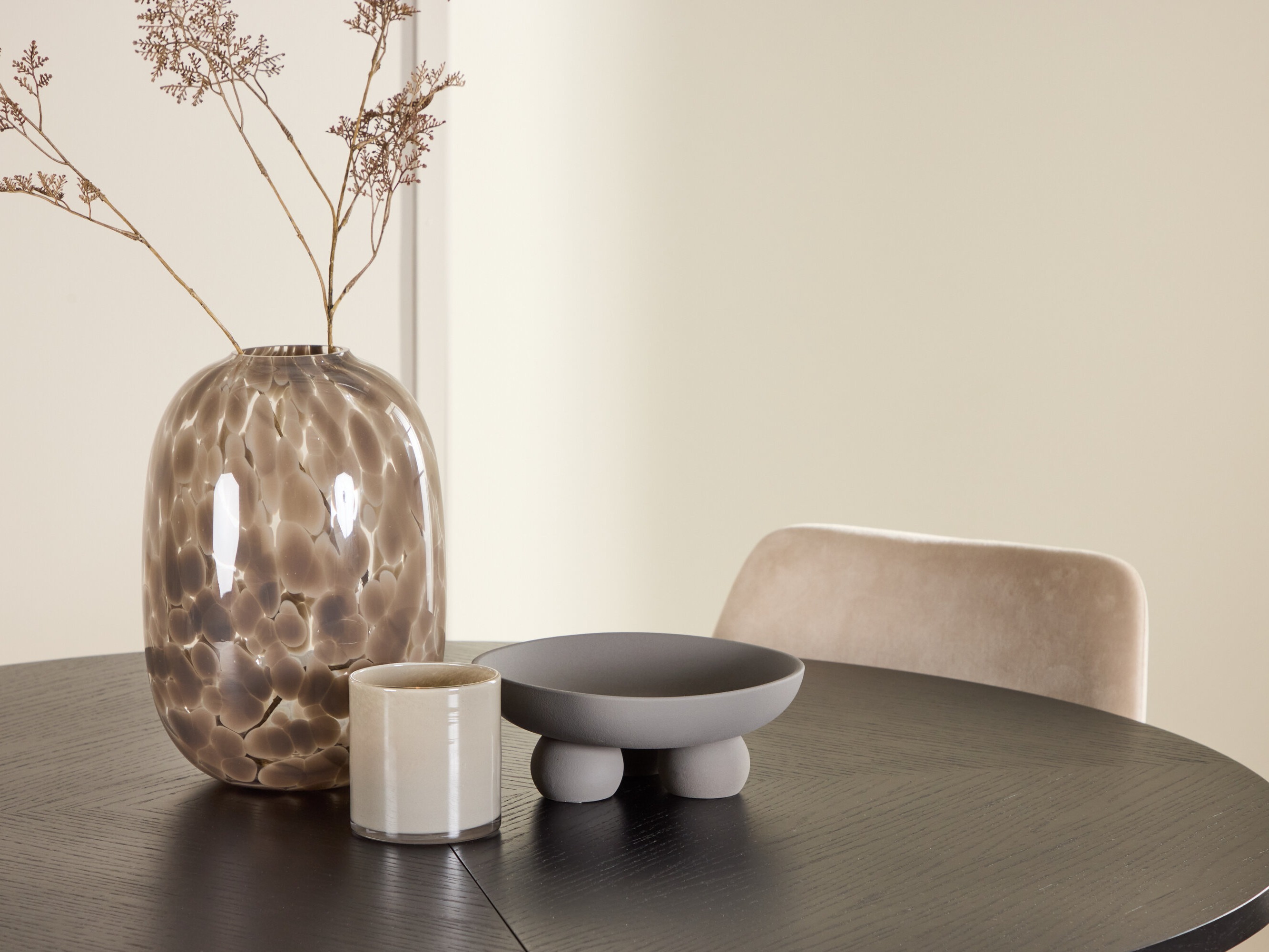 Borðstofusett Dallas 4991 (Svartur)