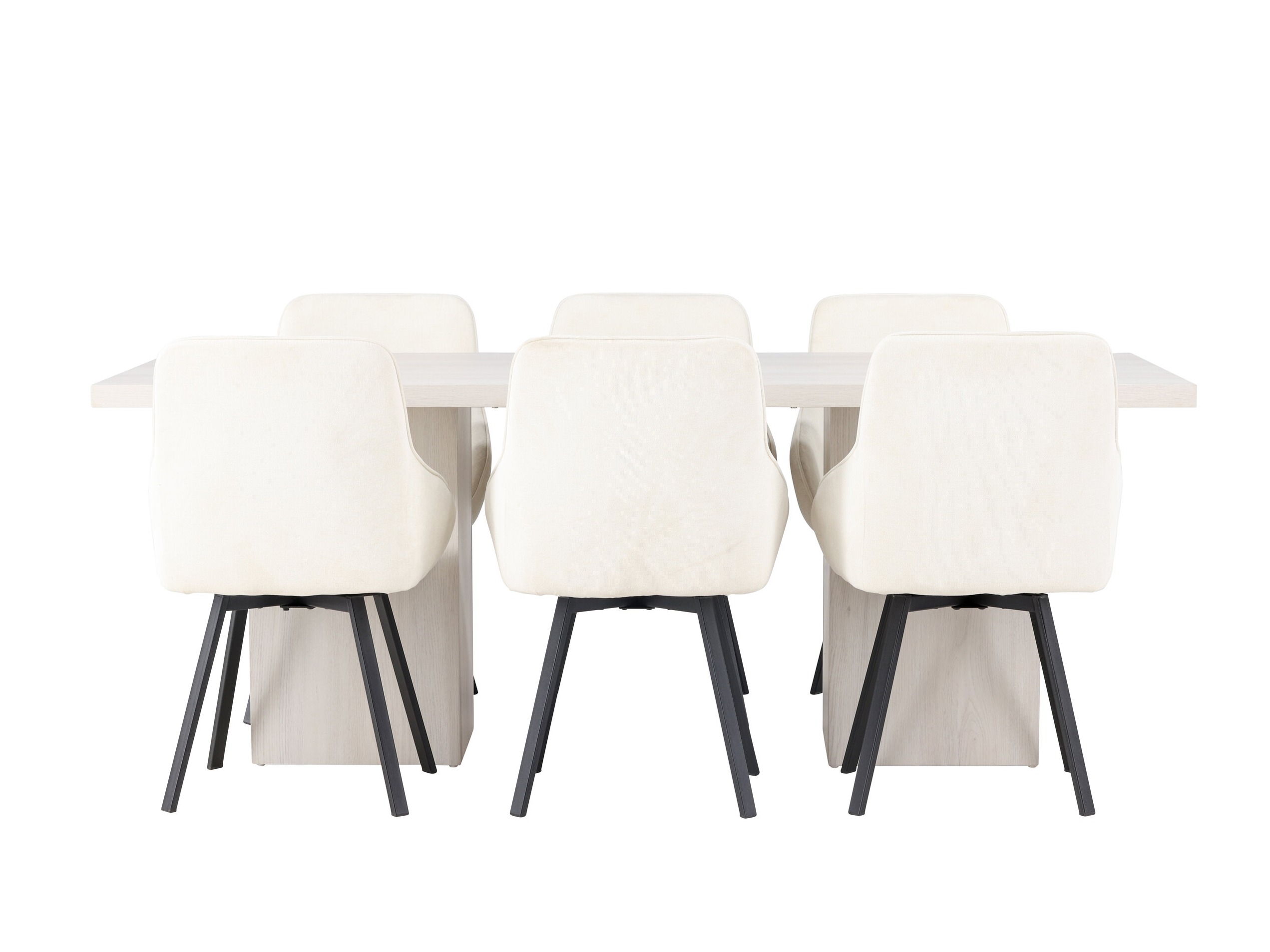 Borðstofusett Dallas 4996 (Beige)