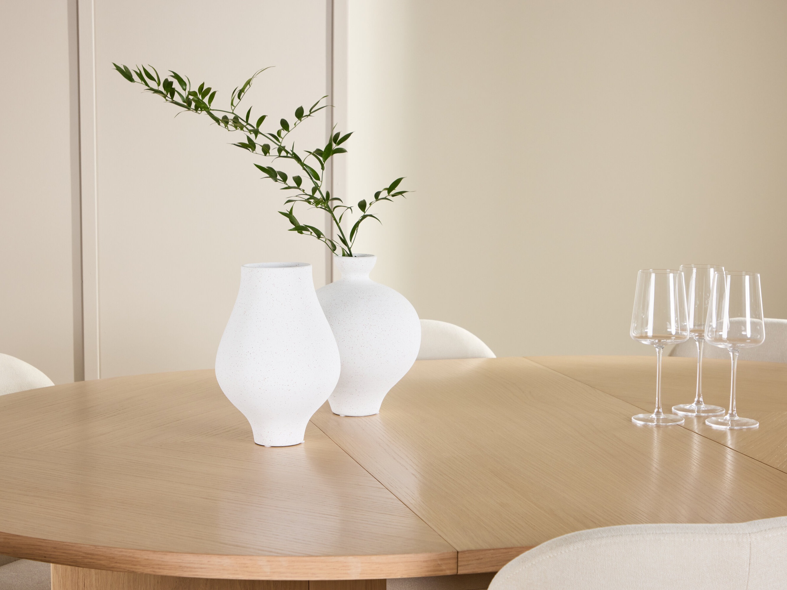Borðstofusett Dallas 5010 (Eik)