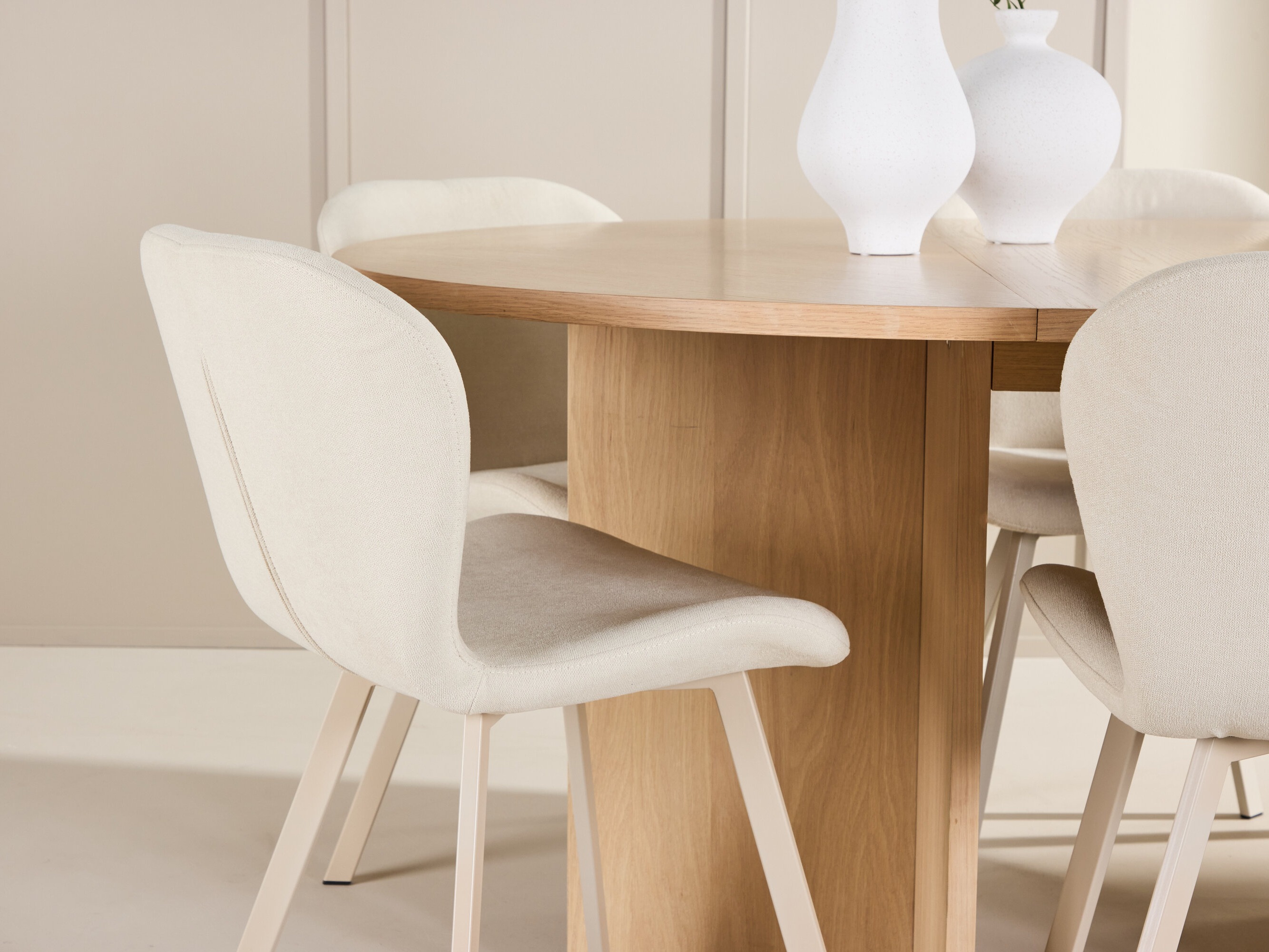 Borðstofusett Dallas 5010 (Eik)