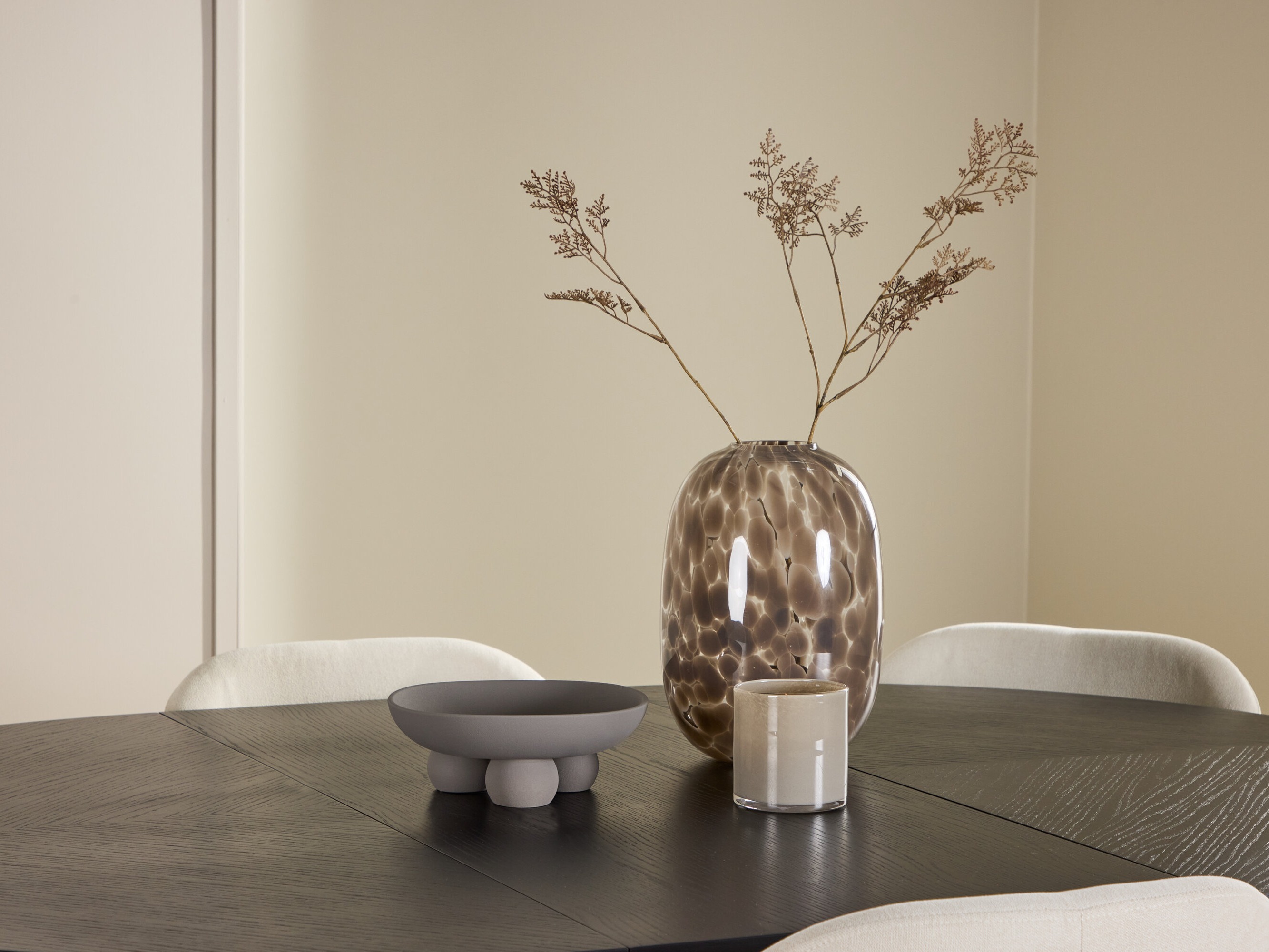 Borðstofusett Dallas 5010 (Svartur)
