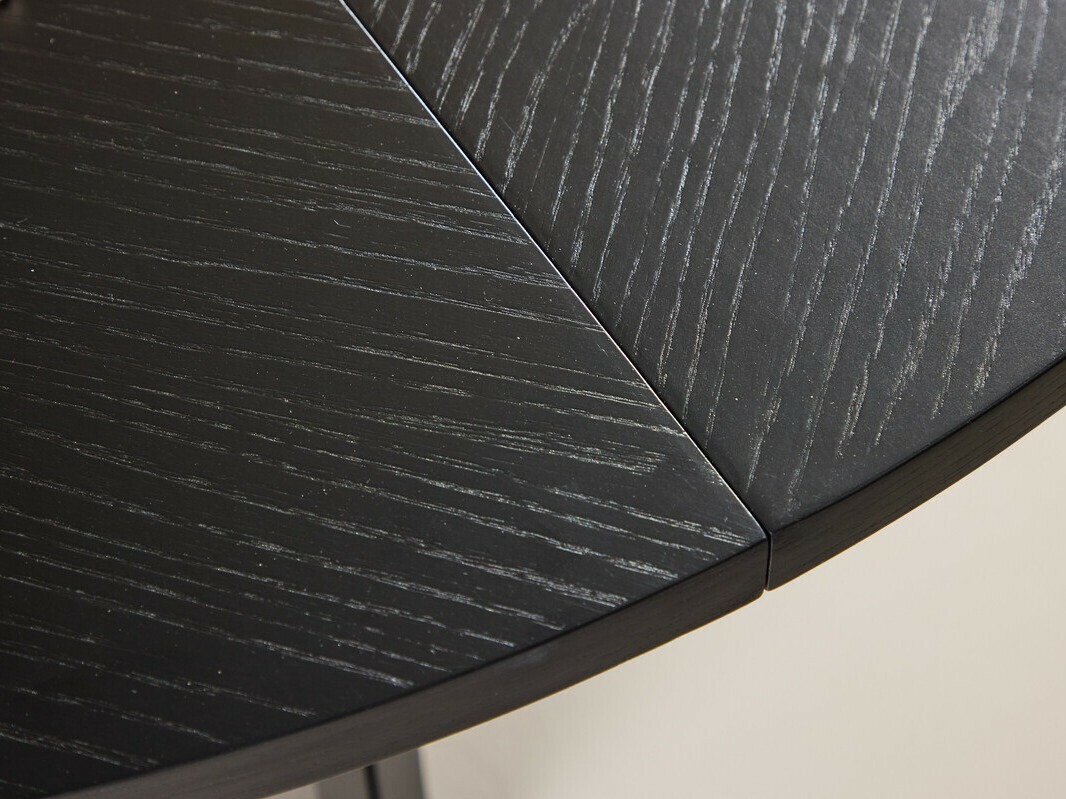 Borðstofusett Dallas 5013 (Svartur)