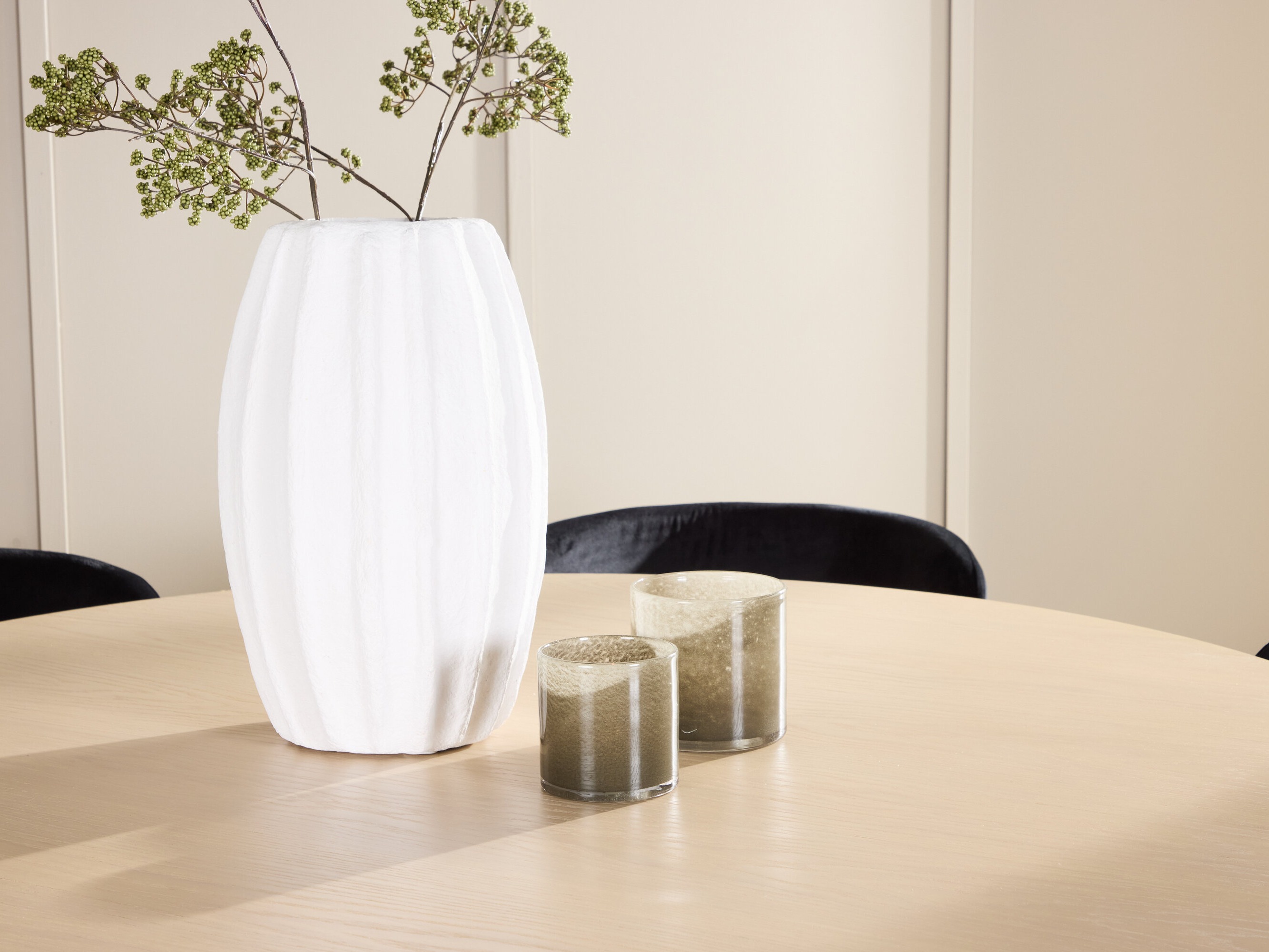 Borðstofusett Dallas 5015 (Ljósbrúnn)