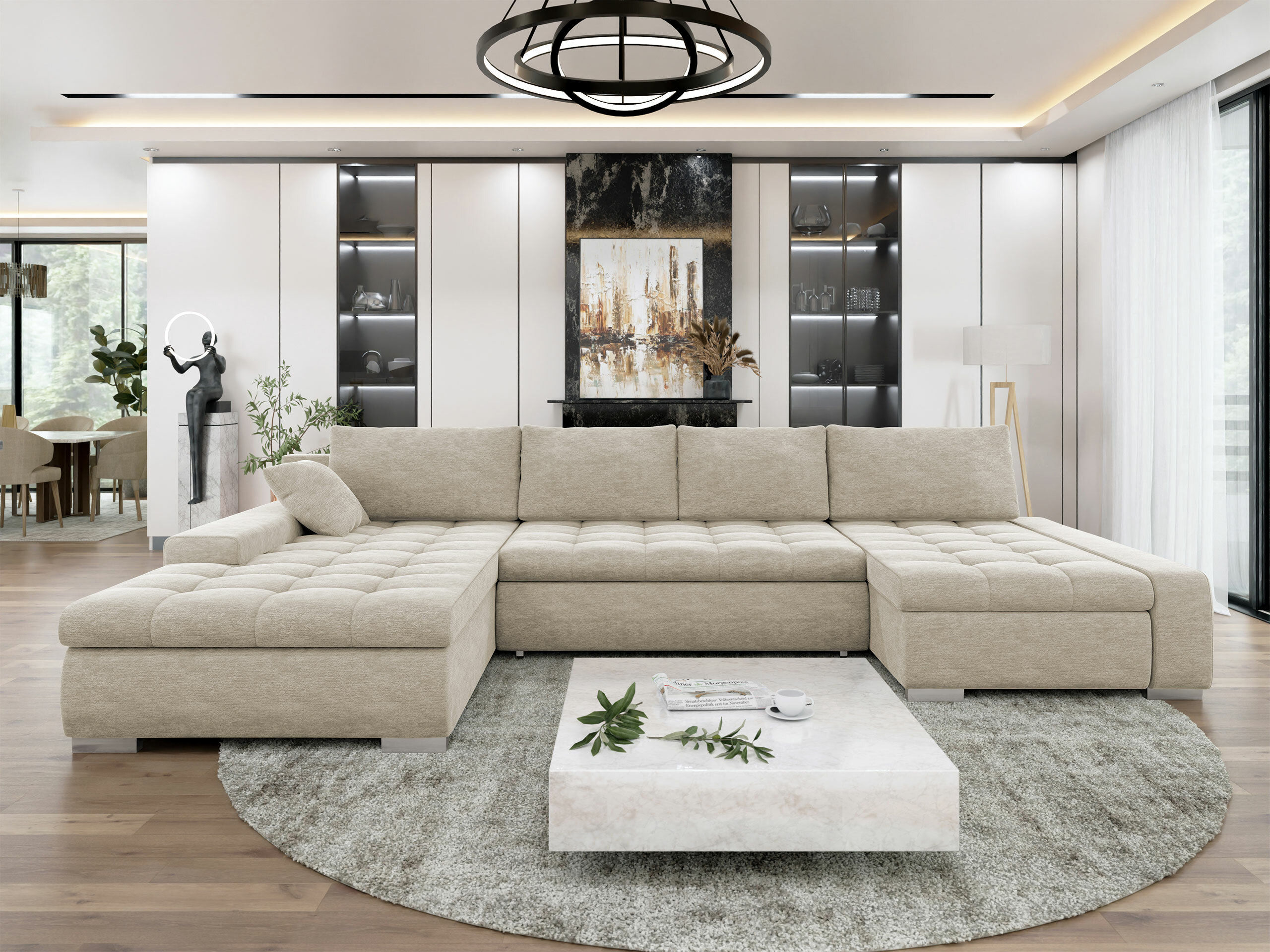 Horn­sófi Comfivo Oliva (Nazar 225.02)