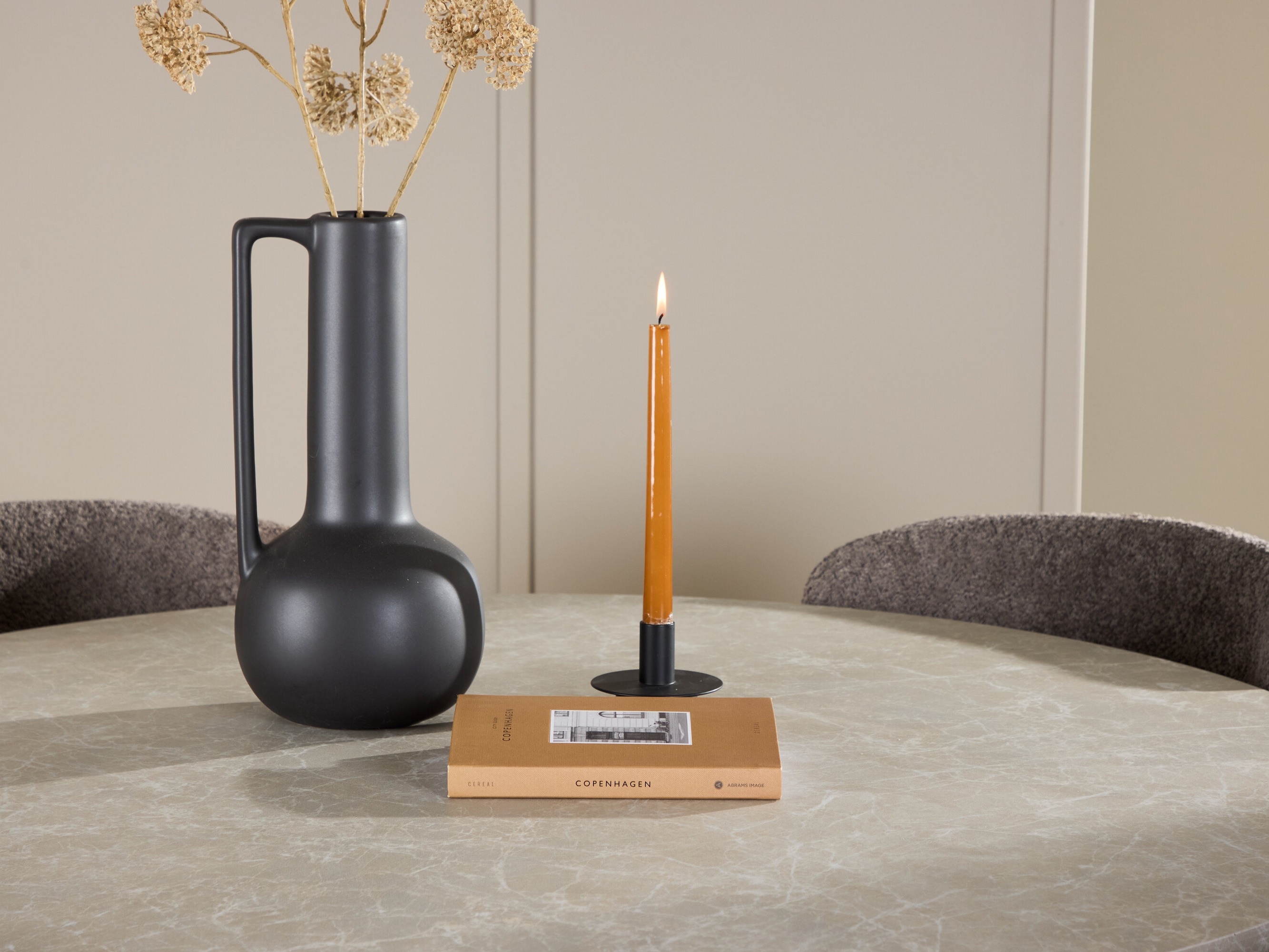 Borðstofusett Dallas 5023 (Brúnn)