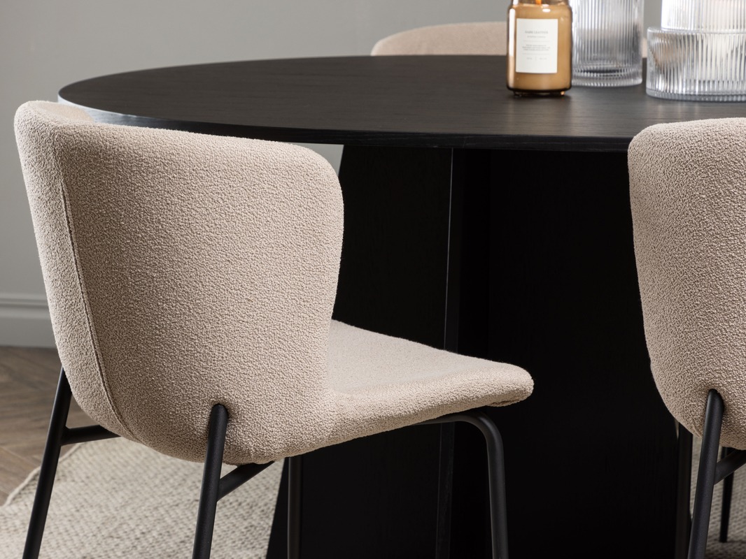 Borðstofusett Dallas 5052 (Beige)