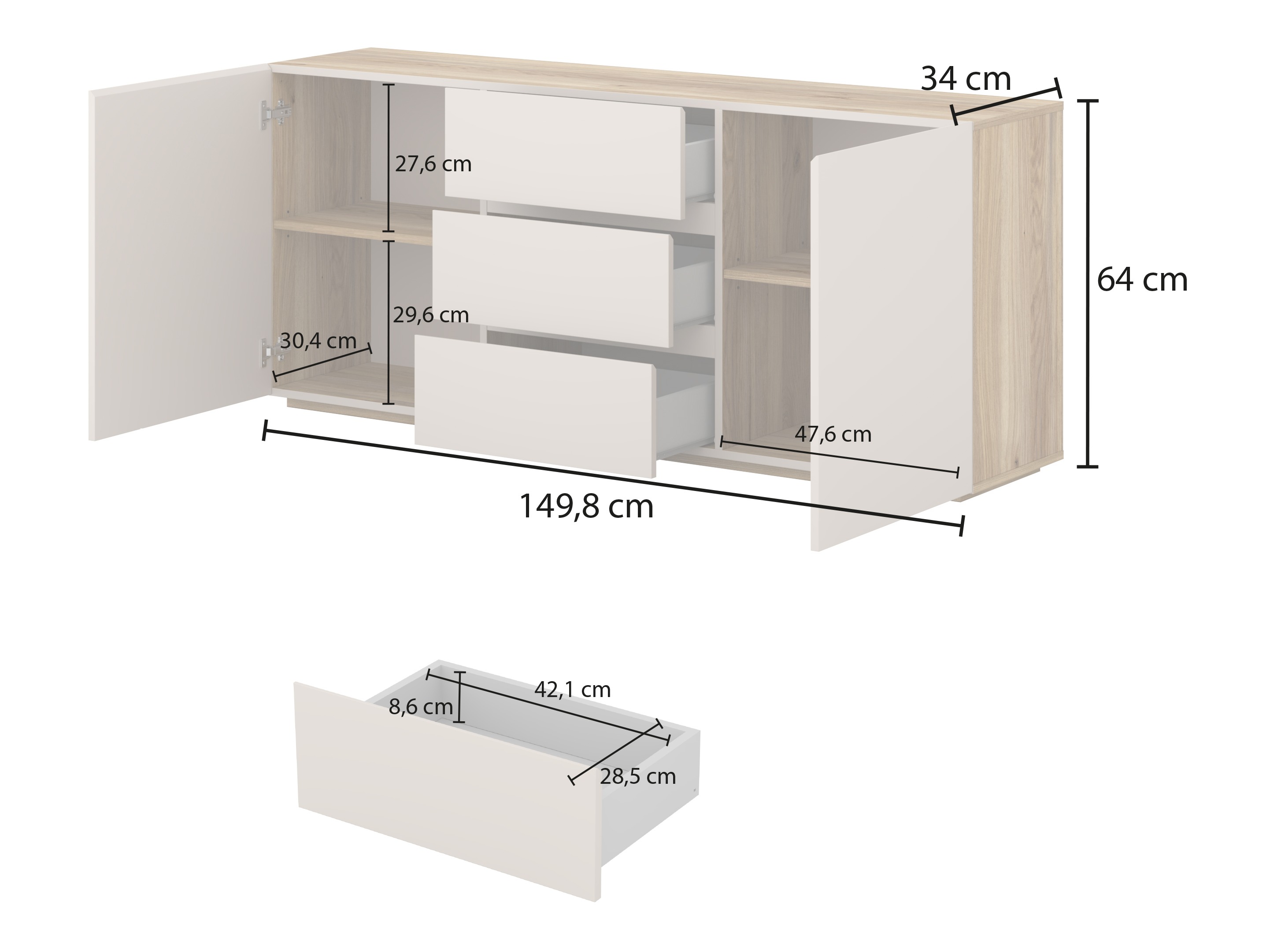 Stofusett Alsono 105