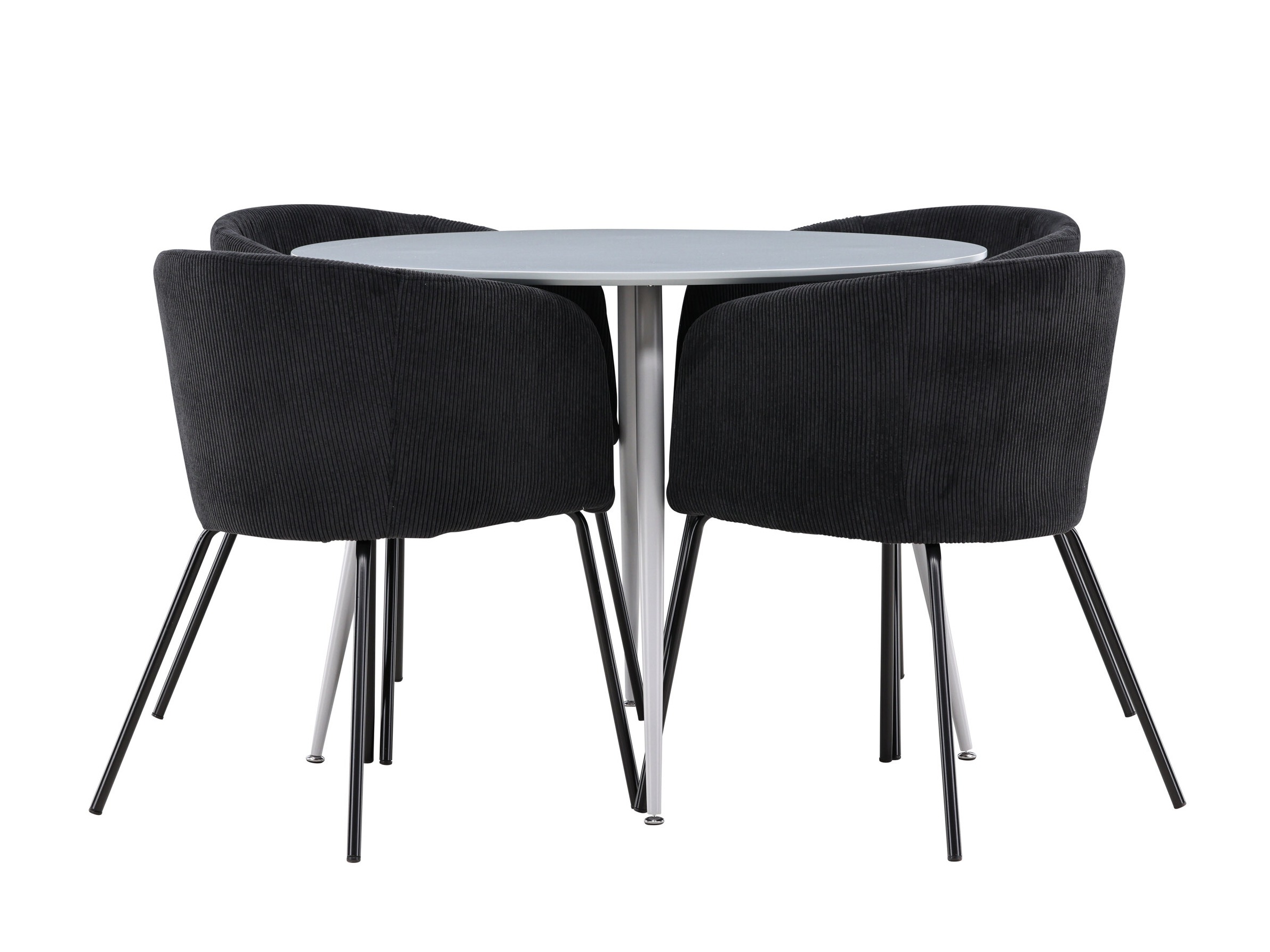 Borðstofusett Dallas 5103 (Grár)