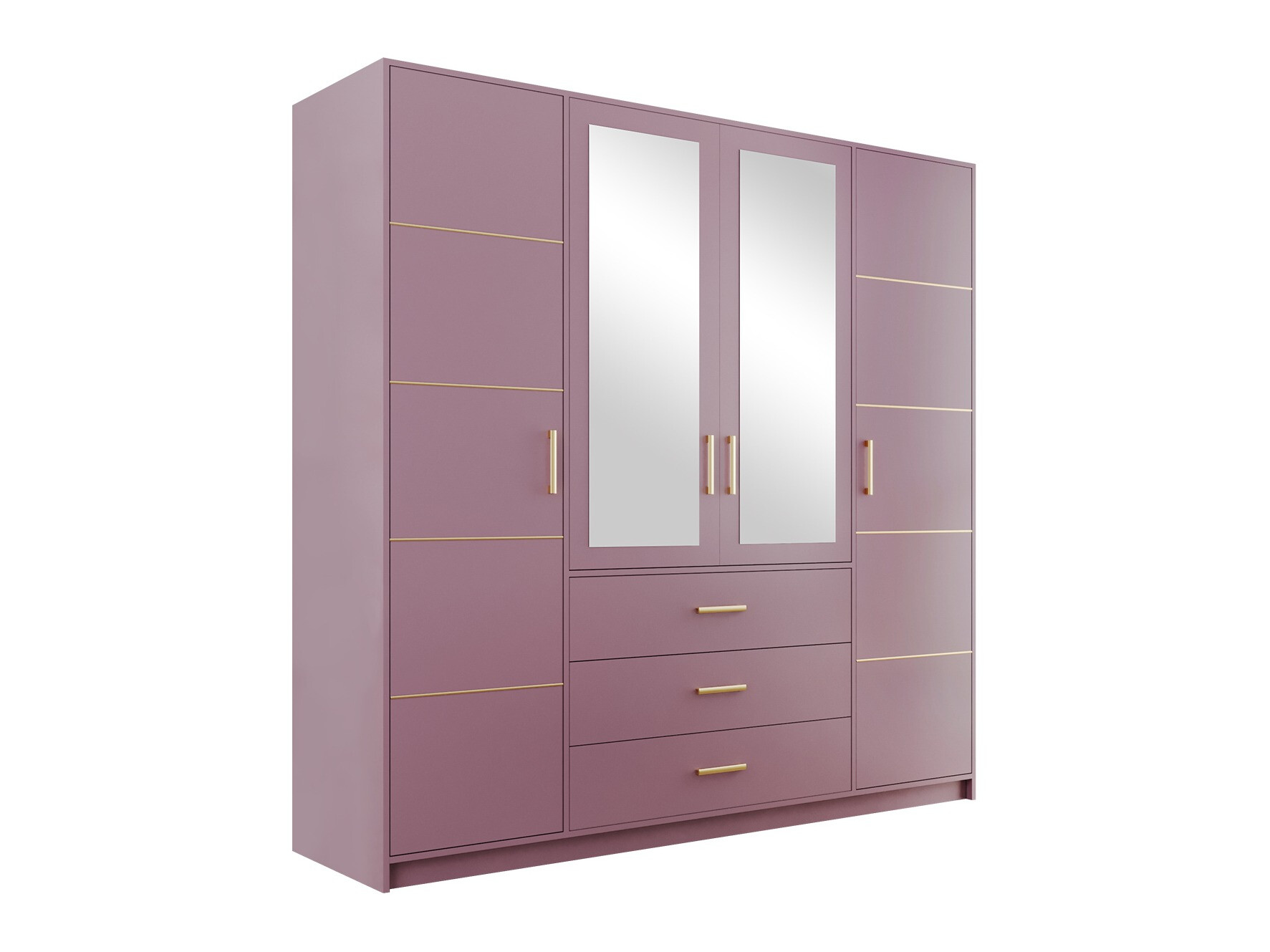 Fataskápur Rosa I (Fjólublár)