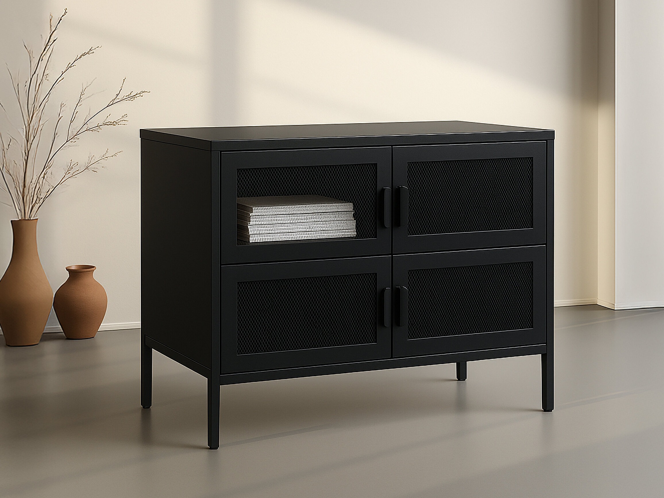 Skenkur Dallas 3183 (Svartur)