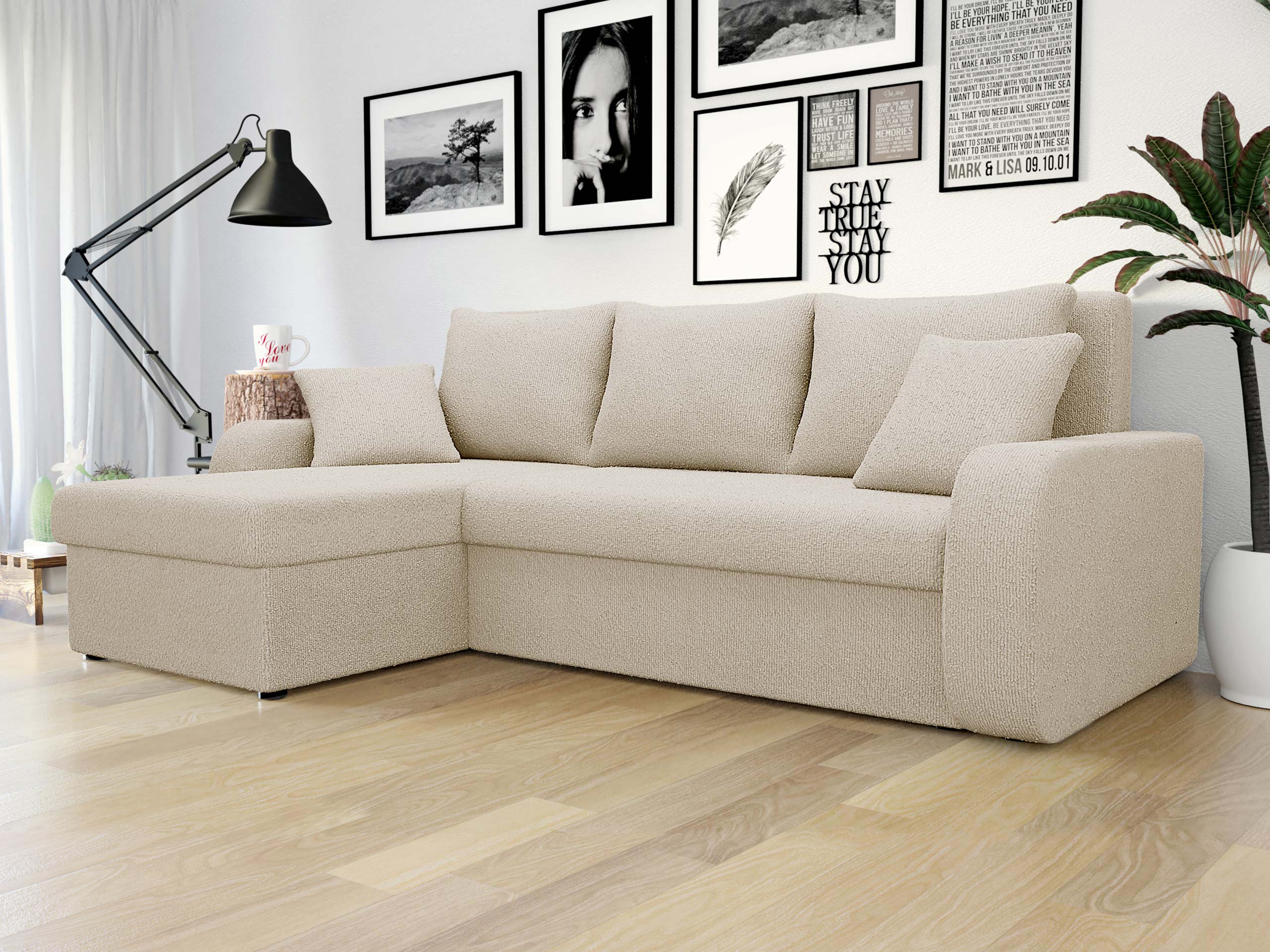 Horn­sófi Comfivo Melissa (Sandu 224.02)