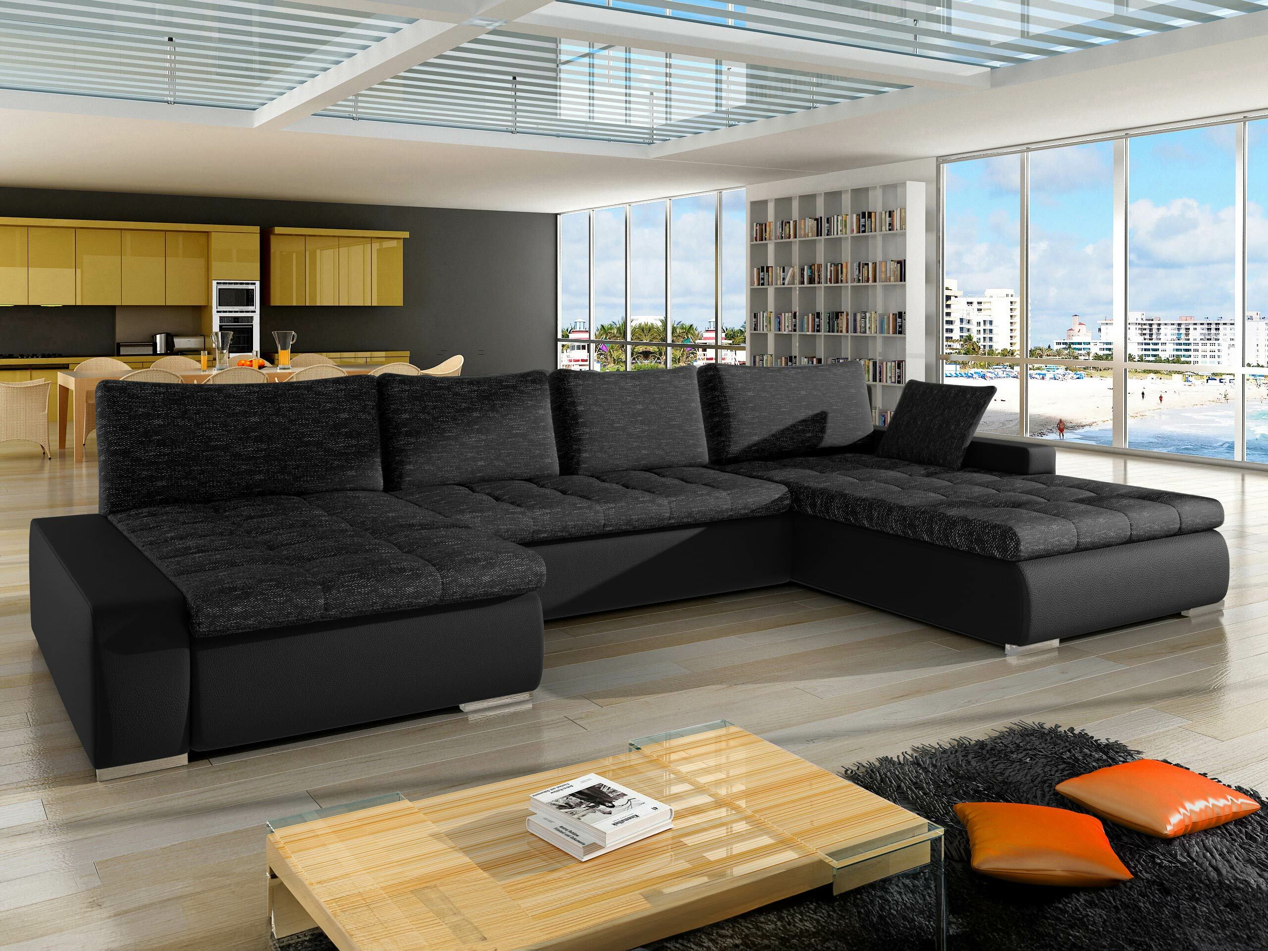 Horn­sófi Comfivo Oliva (Soft 011 + Lawa 06)