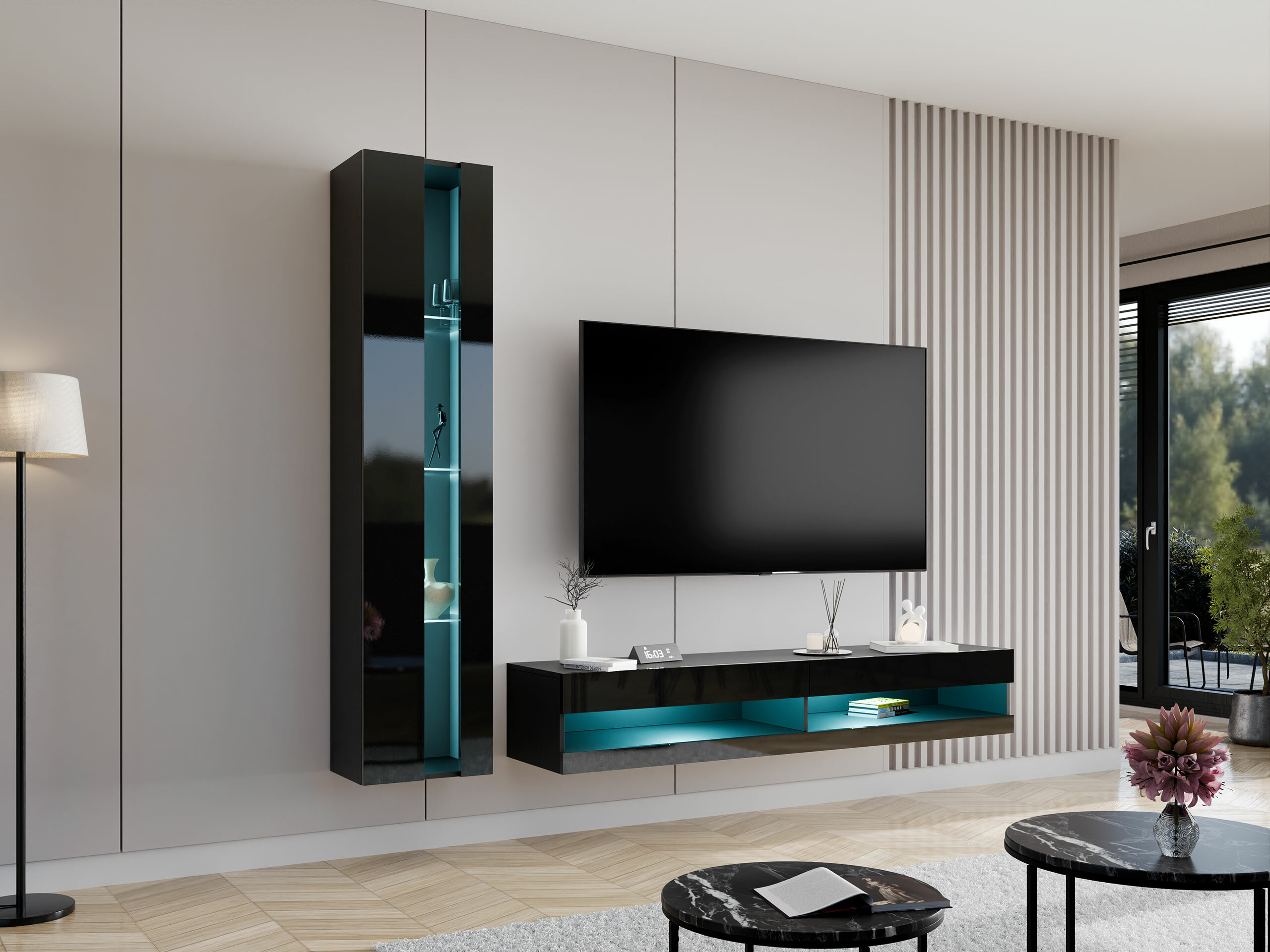 Stofusett Vilrin VIII (Svartur + Svart háglans)