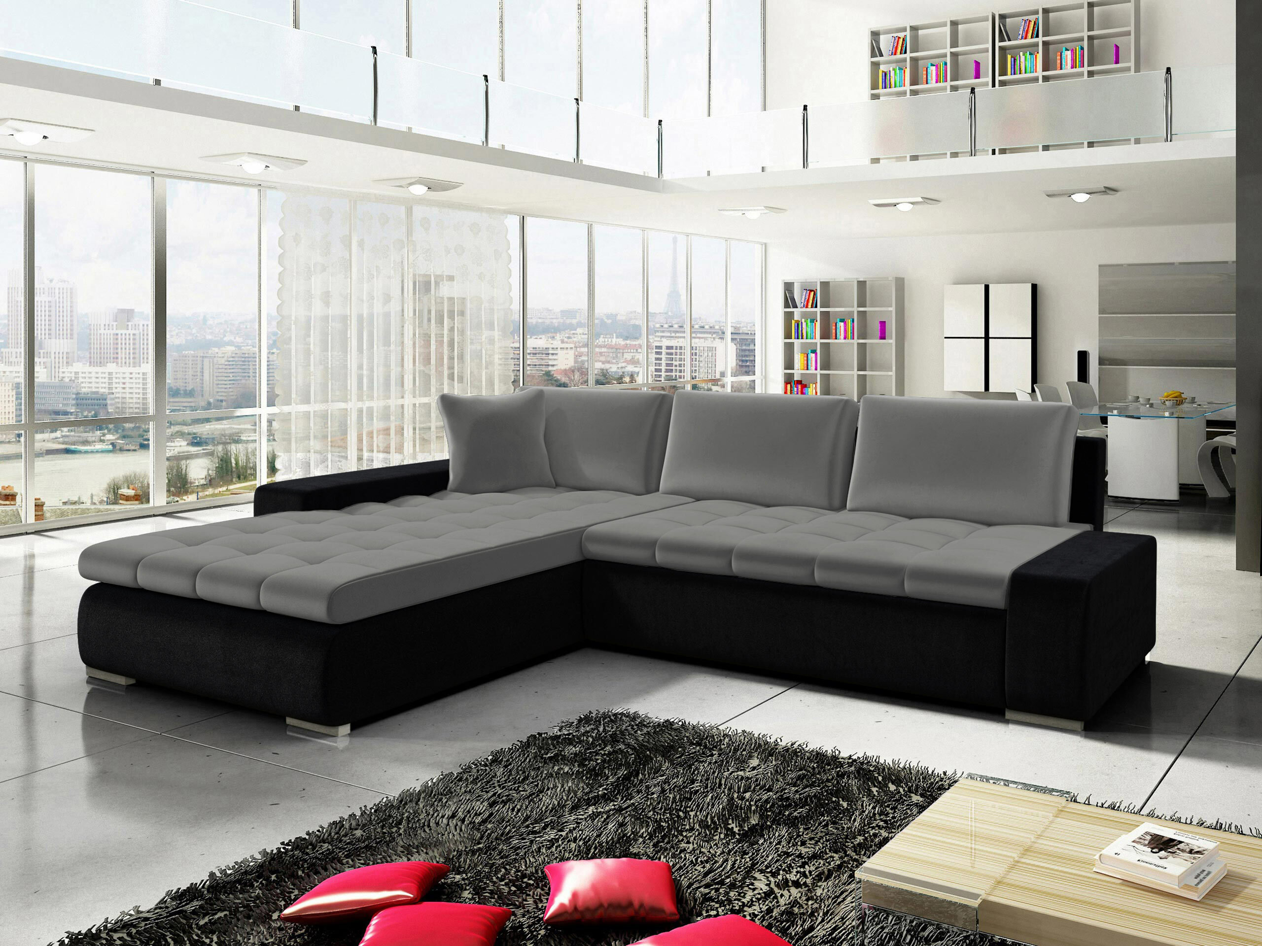 Horn­sófi Comfivo Nitor II (Magic Velvet 2219 + Magic Velvet 2217)