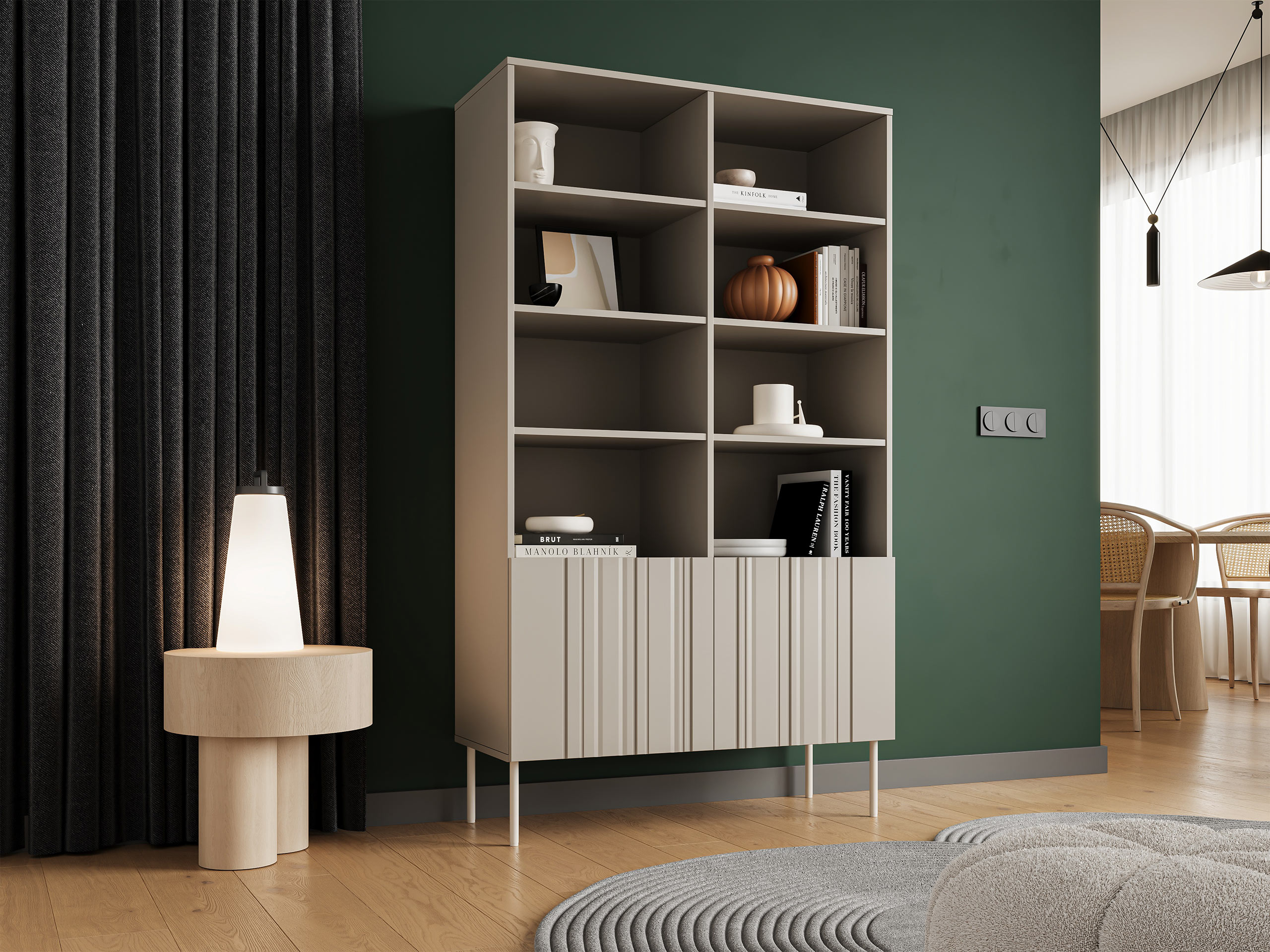Bókahilla Evavese 106 (Beige)