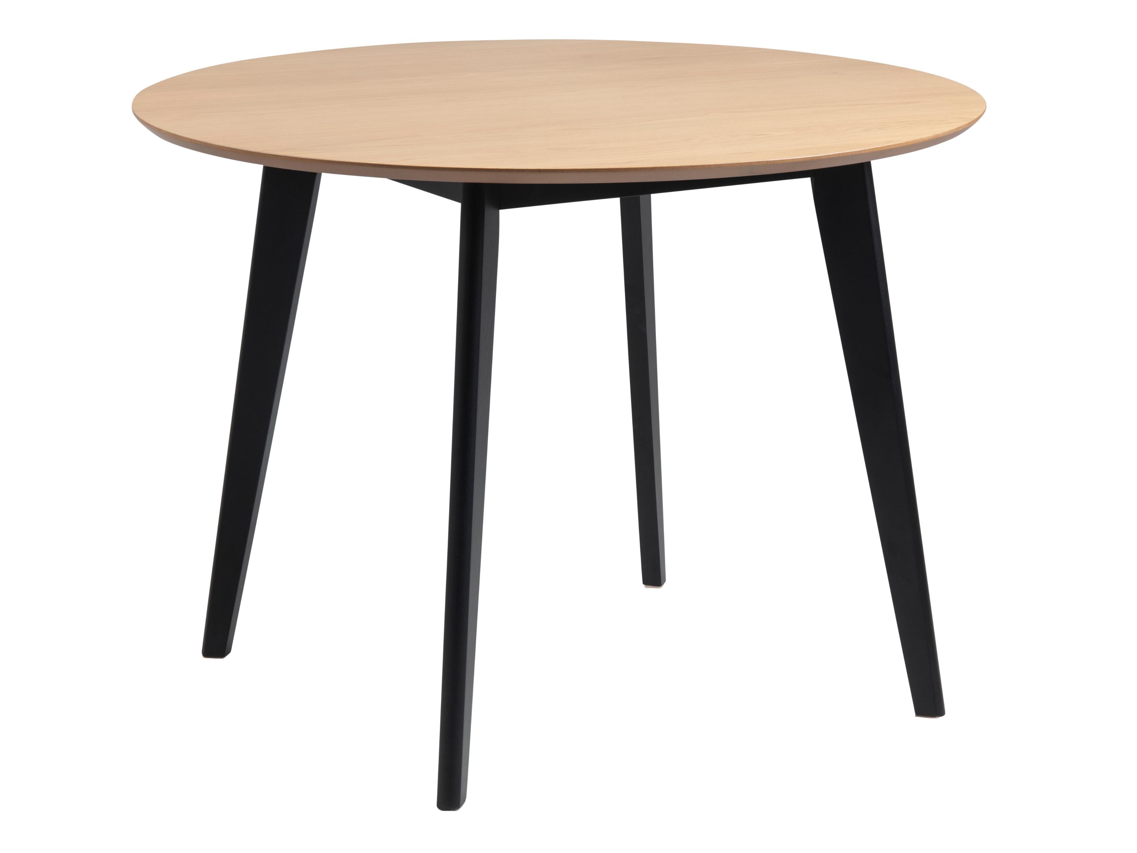 Borðstofusett Norsica 992 (Eik + Svartur)