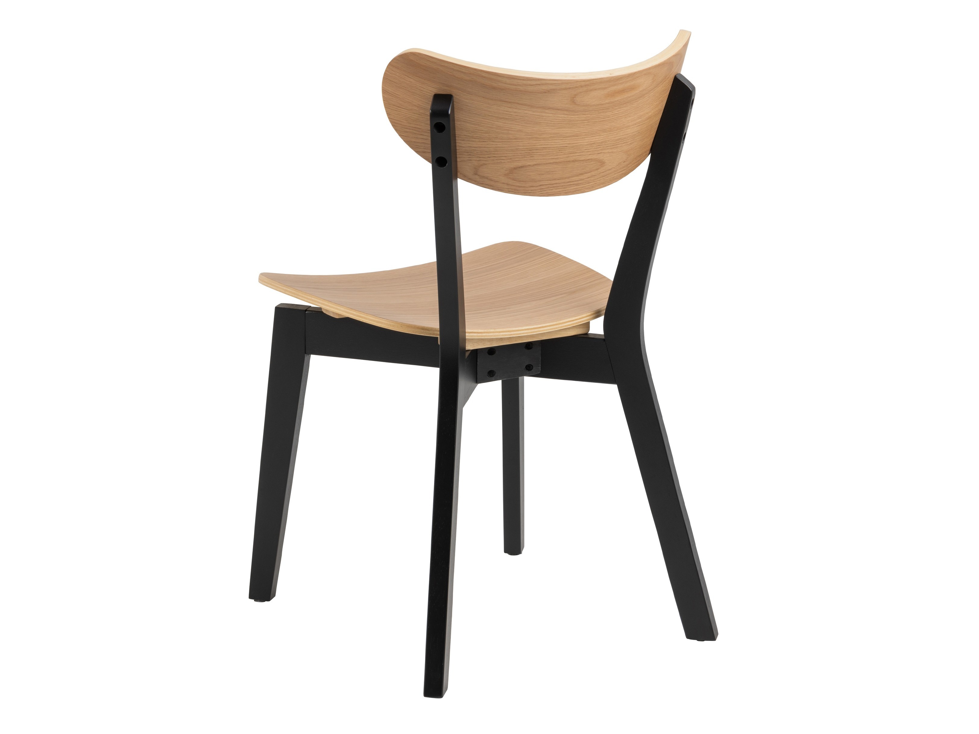 Borðstofusett Norsica 992 (Eik + Svartur)