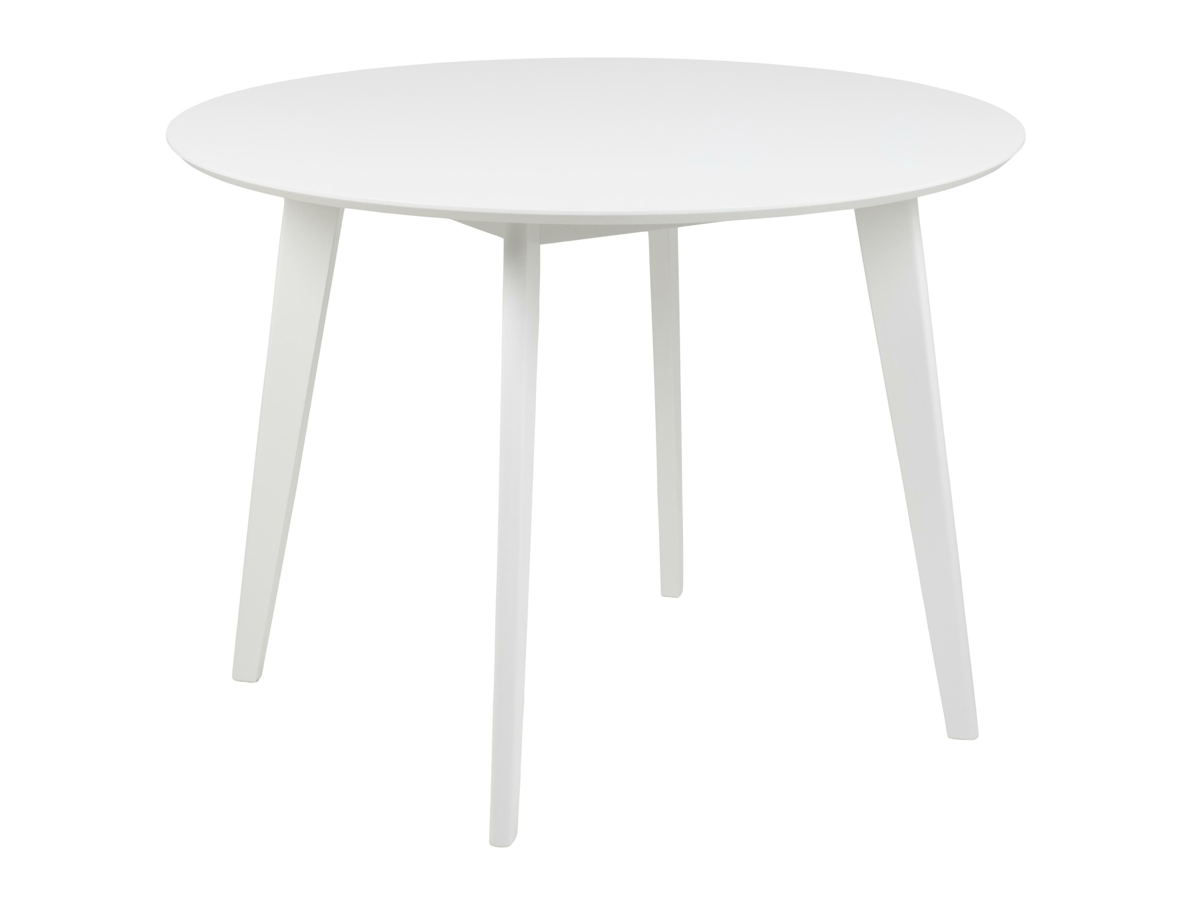 Borðstofusett Norsica 992 (Hvítur)