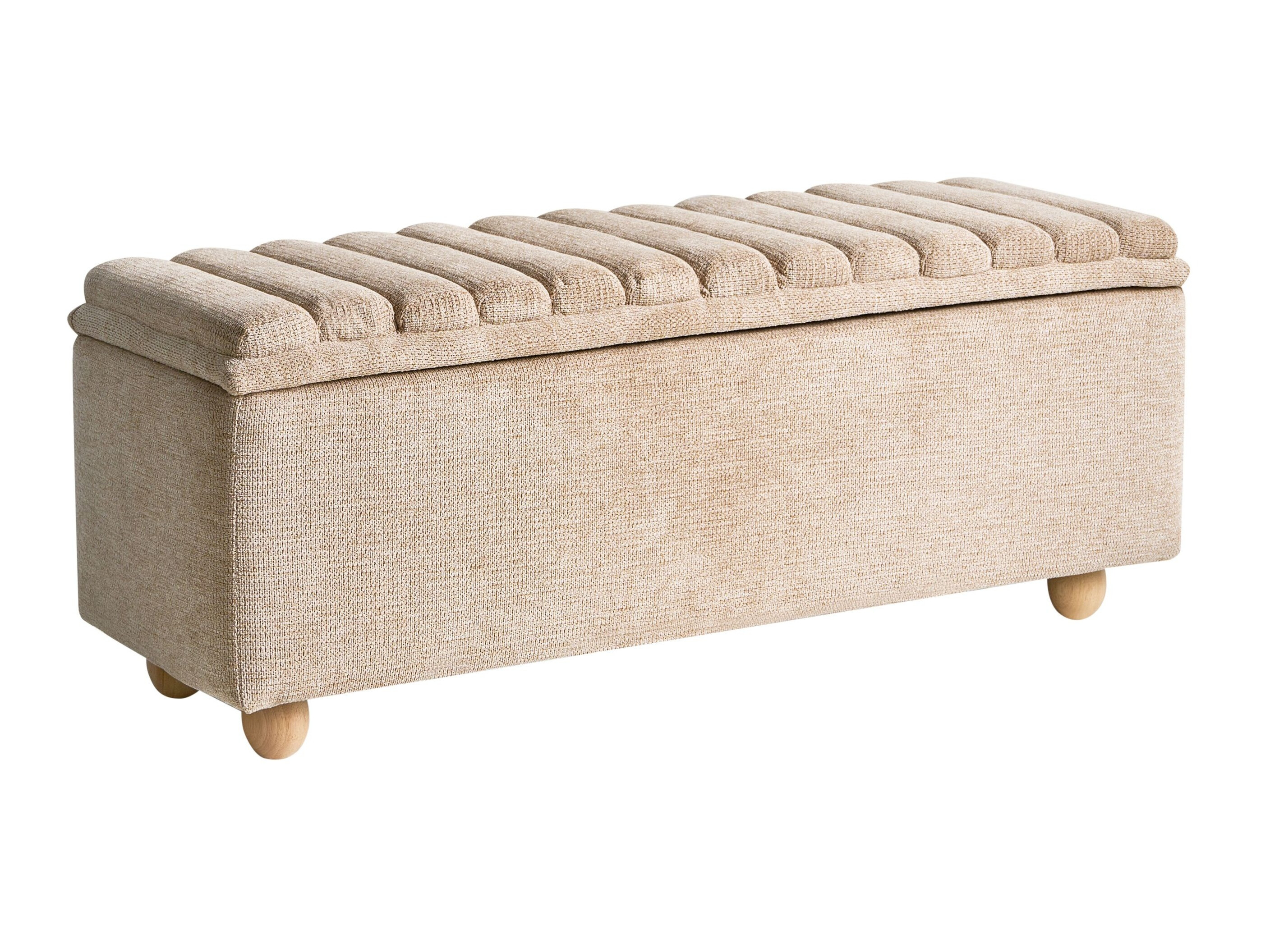 Bólstraður bekkur Berwyn 2918 (Beige)