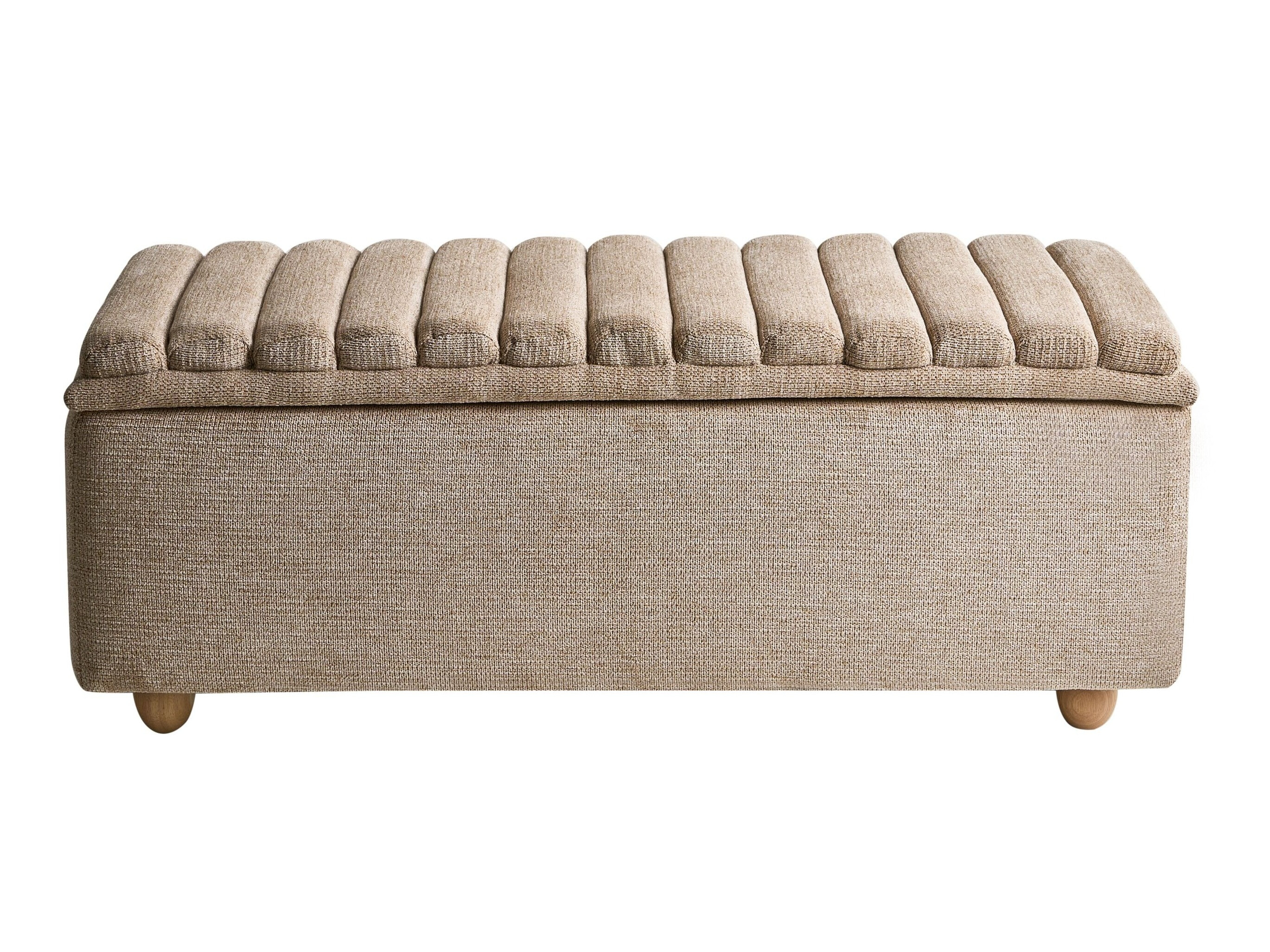 Bólstraður bekkur Berwyn 2918 (Beige)