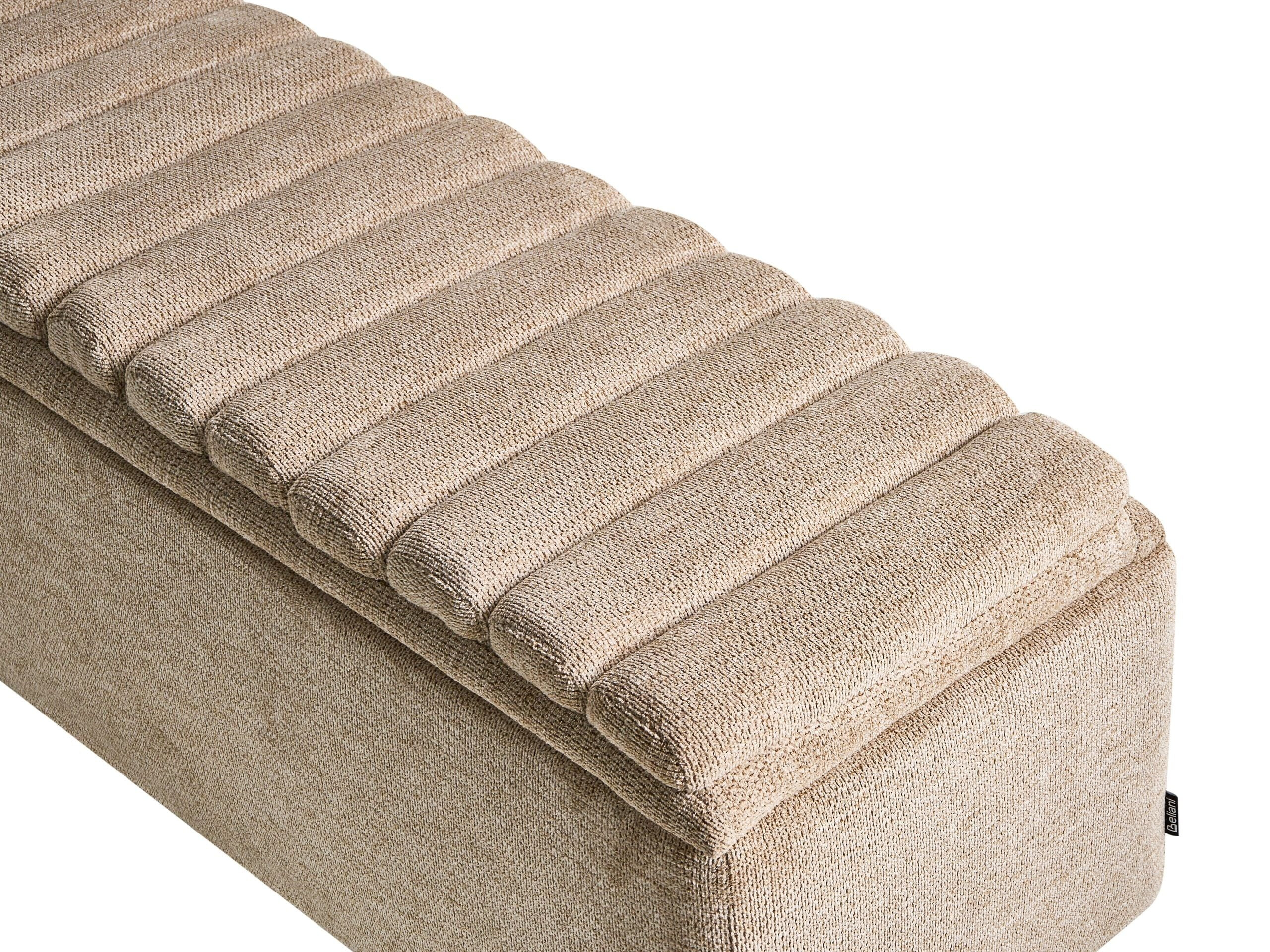 Bólstraður bekkur Berwyn 2918 (Beige)
