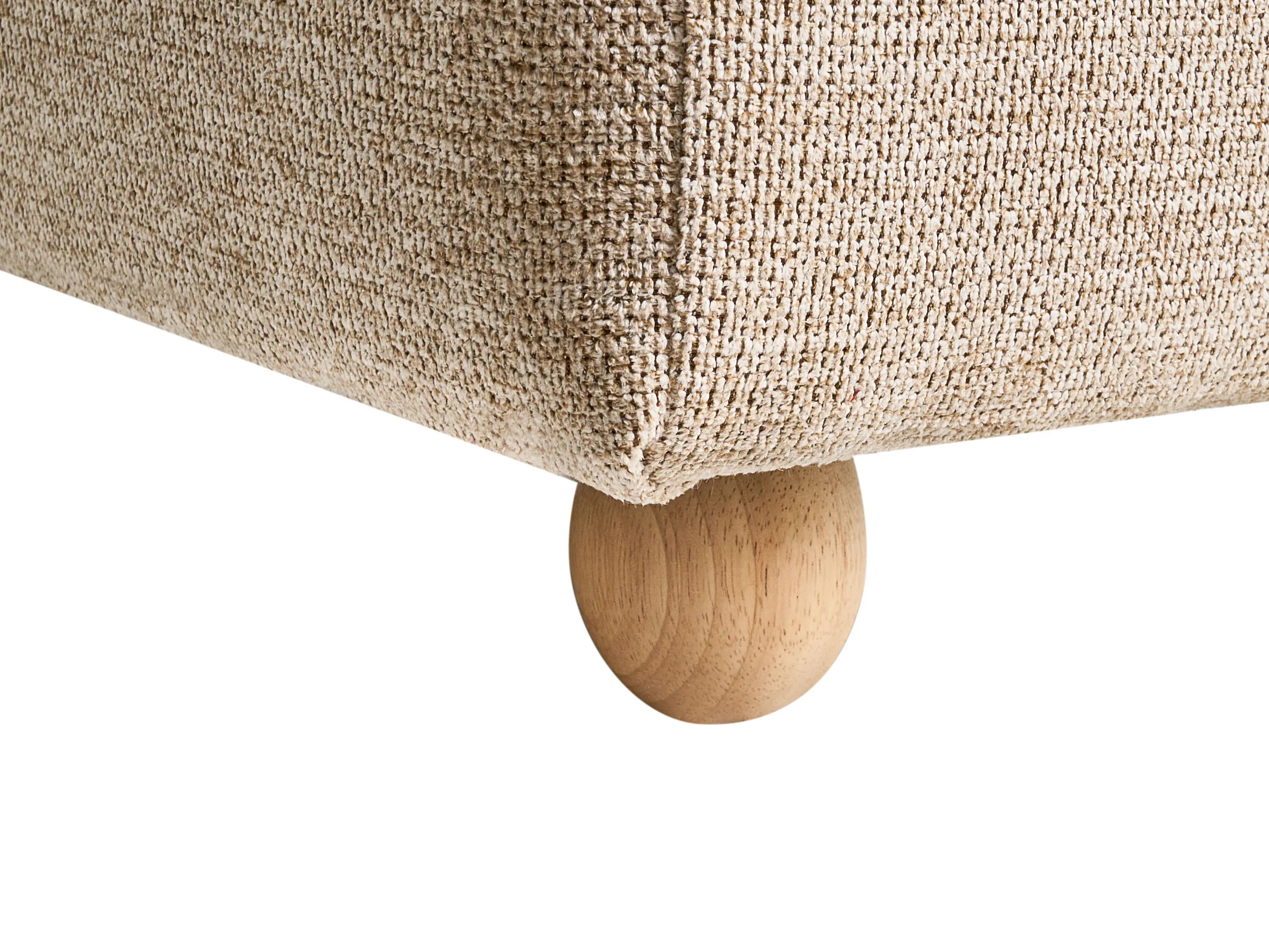 Bólstraður bekkur Berwyn 2918 (Beige)