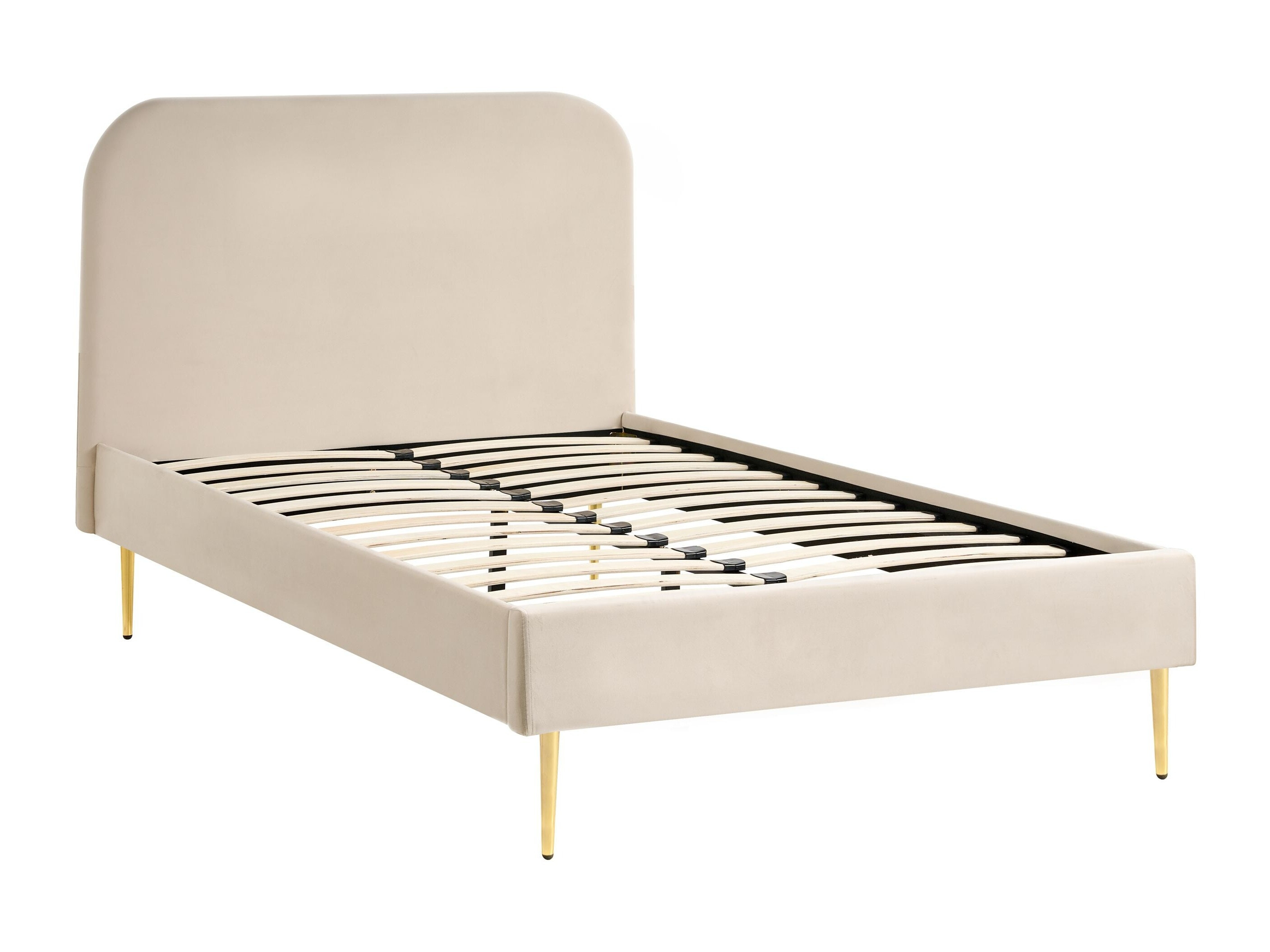 Rúm Berwyn 328 (Beige + Gylltur)