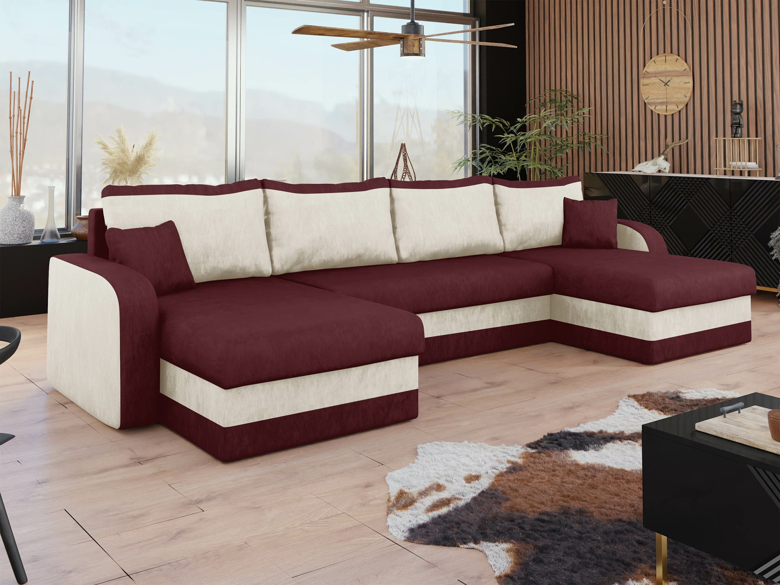 Horn­sófi Comfivo Melissa IV (Mikrofaza 25 + Mikrofaza 31)