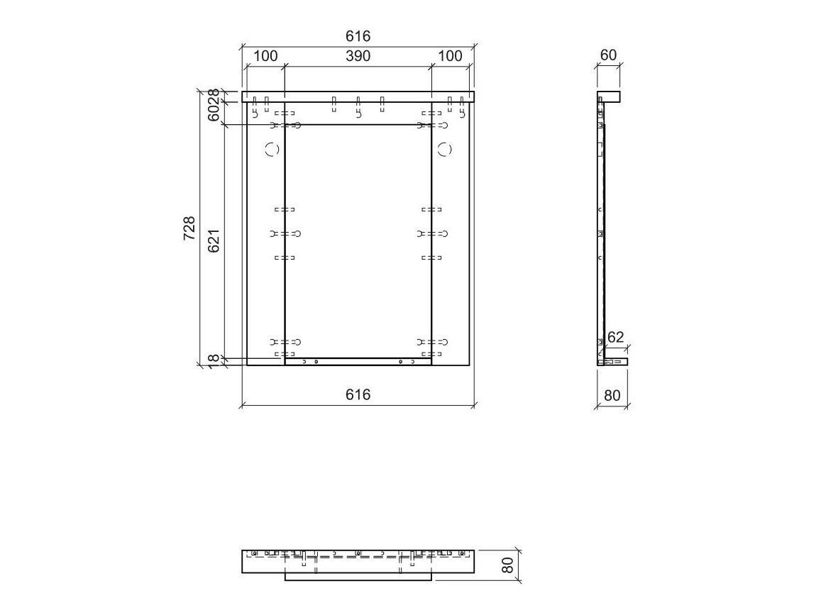 Spegill Mirtalo 102